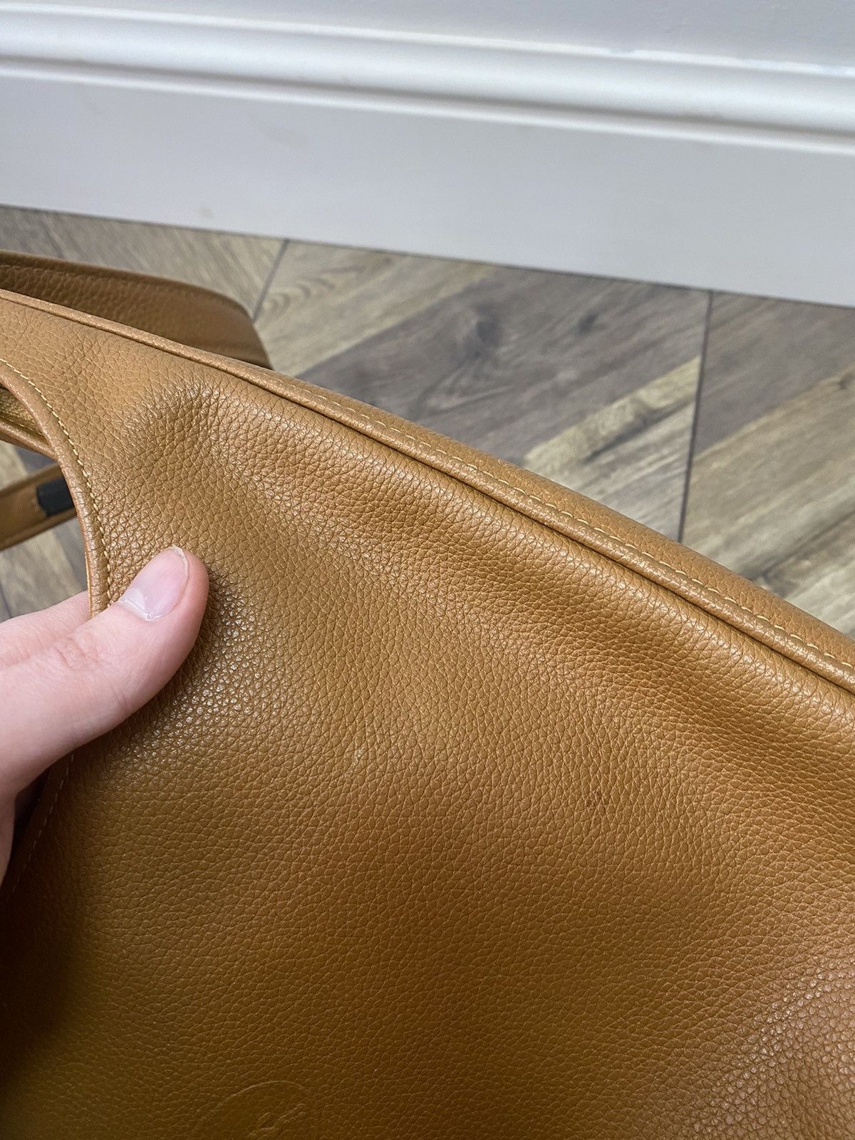 Longchamp × Vintage Vintage Longchamp Leather Women’s Streetwear Bag Size ONE SIZE - 4 Thumbnail