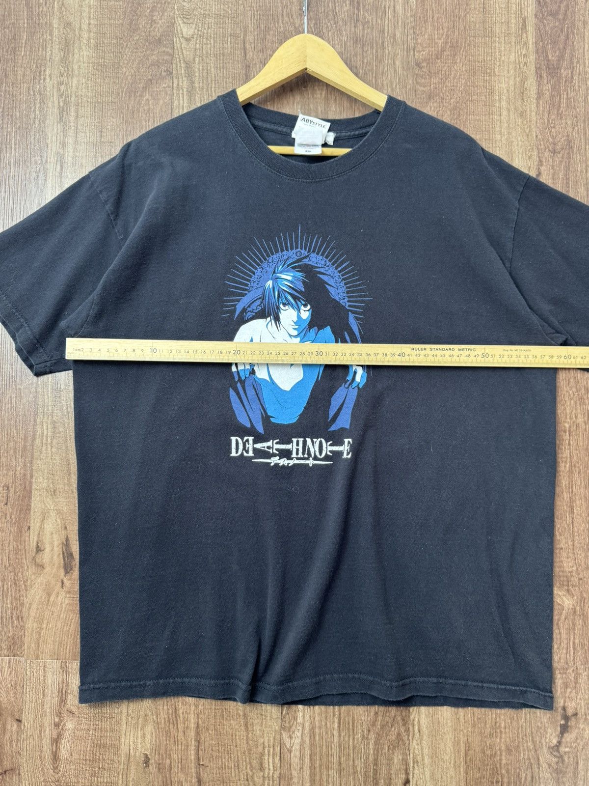 Anime VINTAGE Y2K DEATH NOTE CHARACTER L Tee Size US XL / EU 56 / 4 - 9 Thumbnail