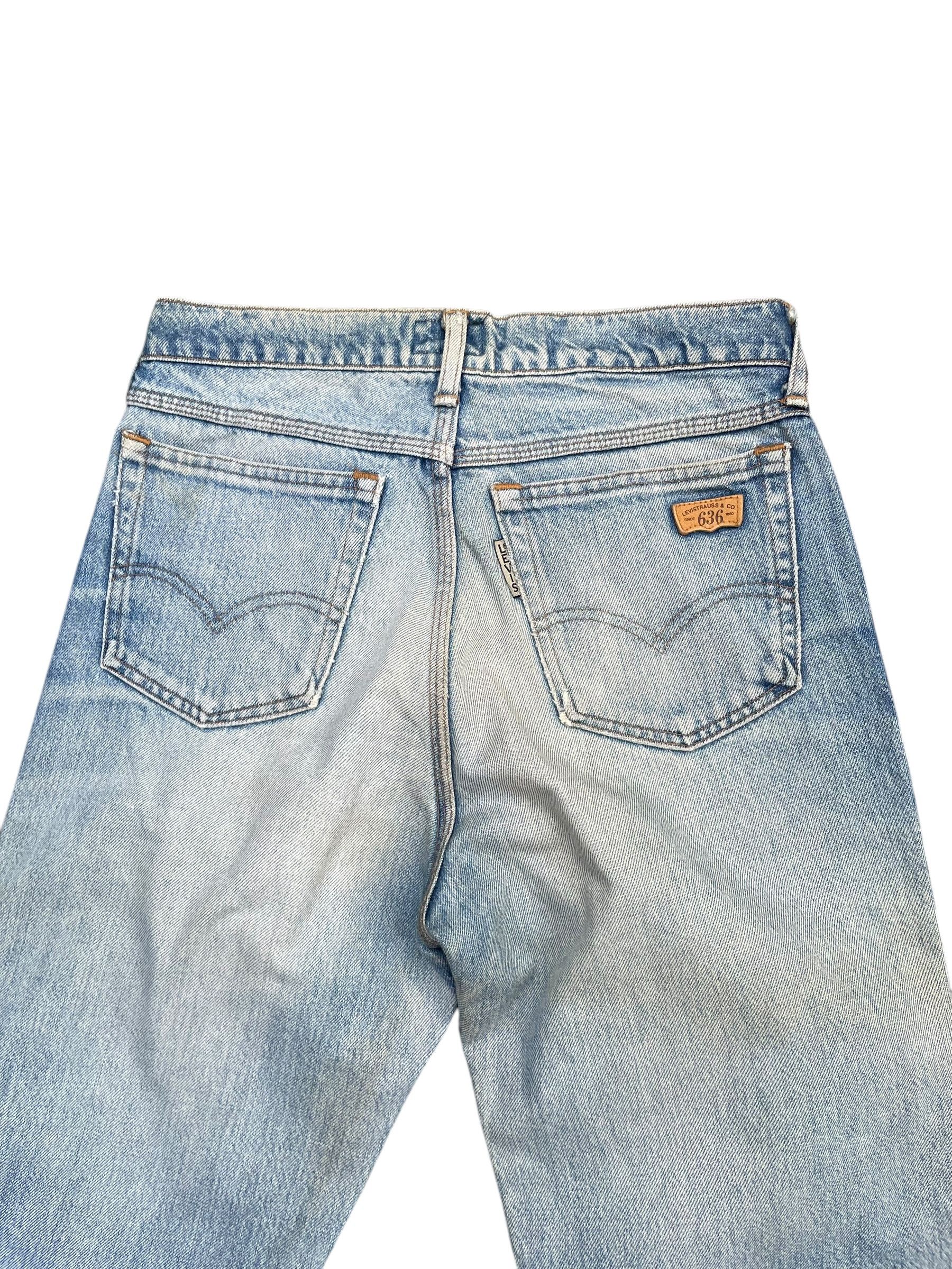 Levi's Vintage 1992 Levis 636 E Faded Distresed Size US 29 - 5 Thumbnail
