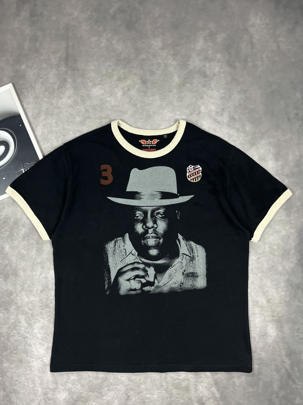 Superdry Superdry x Ringspun Notorious B.I.G. Allstars #3 L Vntg 90s Size US L / EU 52-54 / 3 - 2 Thumbnail