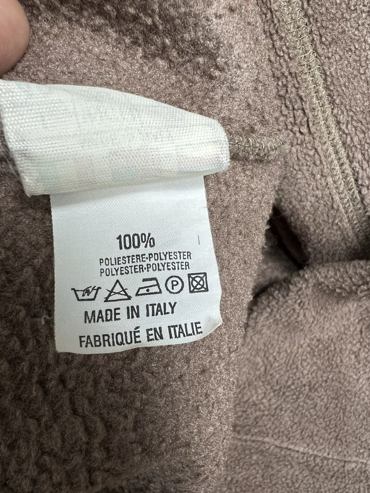 Fendi Vintage Fendi Jeans "Antistress" Fleece Pullover Size US M / EU 48-50 / 2 - 8 Thumbnail