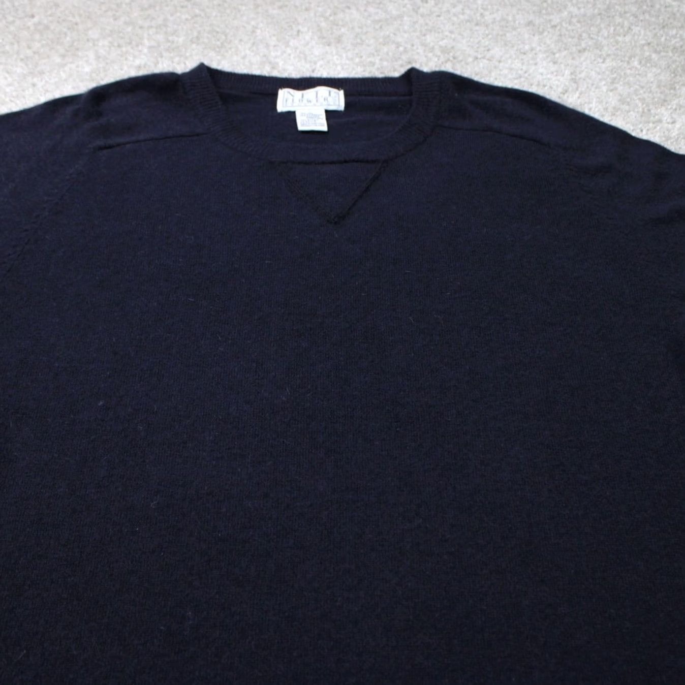 Vintage Nell Flowers by JG Hook Womens Large Purple Sweater Size L / US 10 / IT 46 - 4 Thumbnail