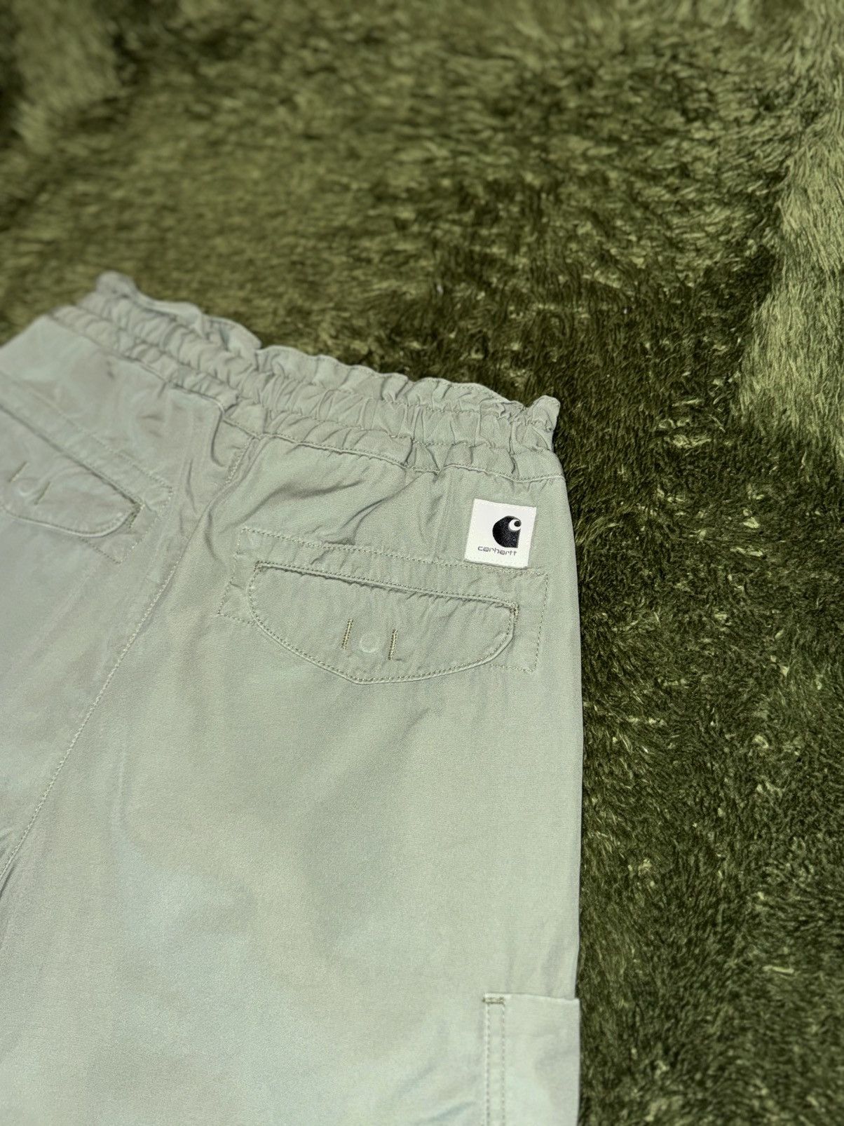 Carhartt Wip [S] Carhartt WIP Women’s Denver Cargo Shorts Olive Size US 29 - 10 Thumbnail