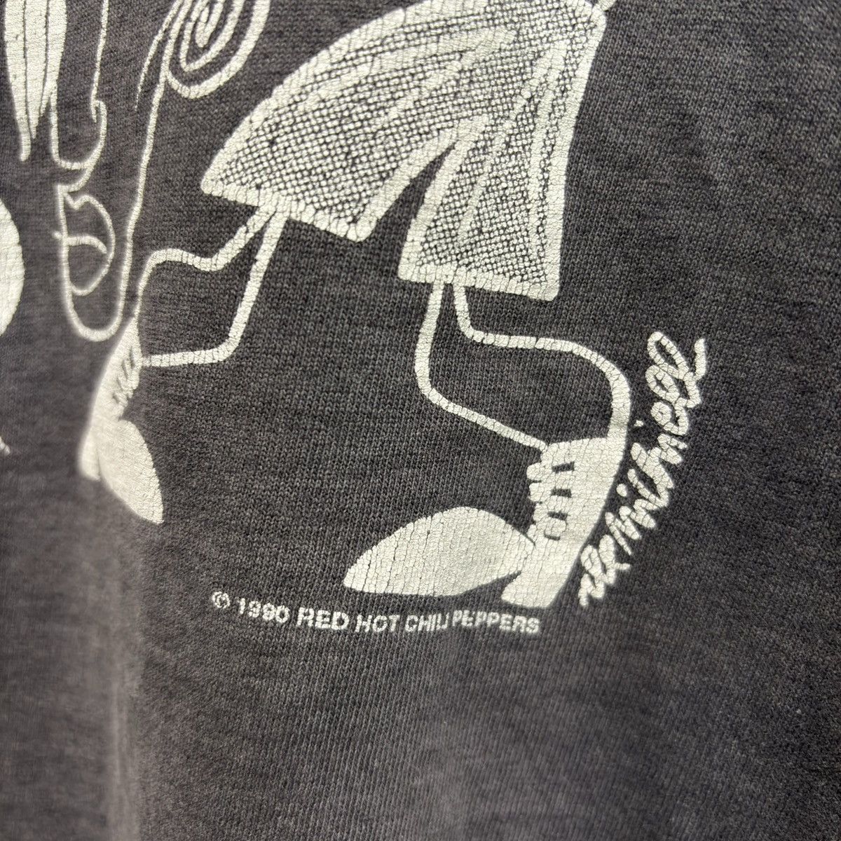 Band Tees RARE 1990 Red Hot Chili Peppers Picasso funky monks band tee Size US L / EU 52-54 / 3 - 4 Thumbnail