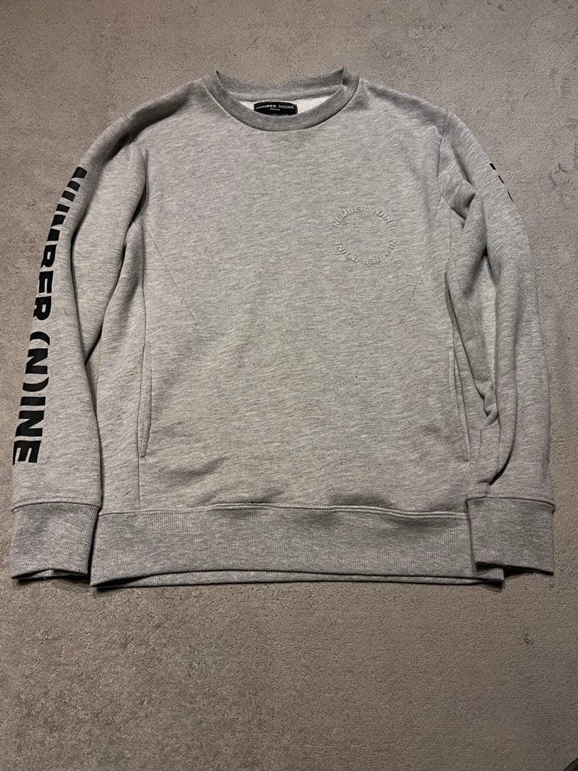 Number (N)ine Crewneck Sweatshirt Size US M / EU 48-50 / 2 - 1 Thumbnail