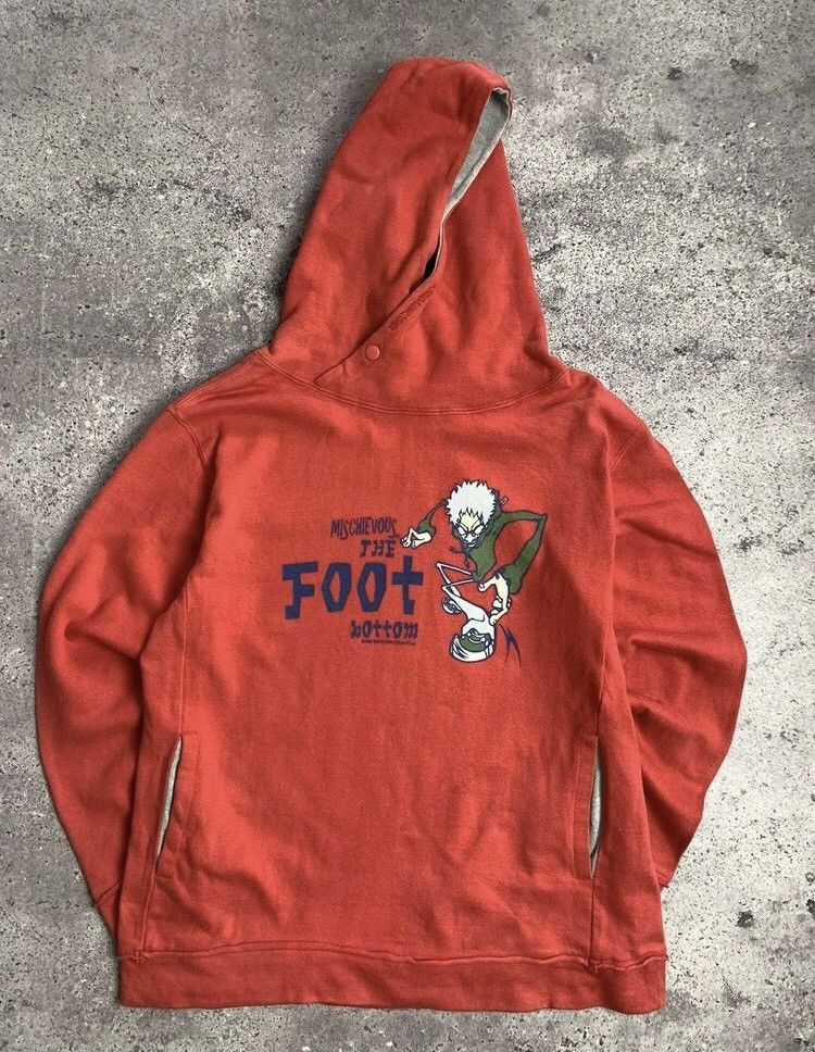 Designer × Japanese Brand × Vintage Vintage Mischievous The Food Bottom Hoodie Designer Japan Size US M / EU 48-50 / 2 - 5 Thumbnail