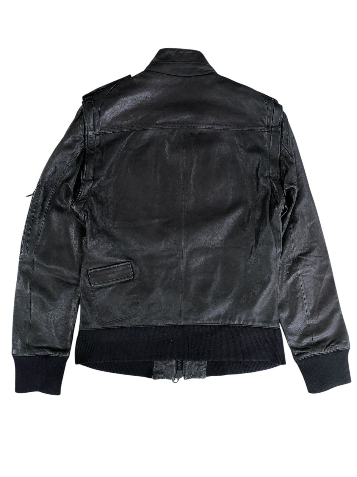 Katharine Hamnett London Katharine Hamnett London Leather Jacket Size US M / EU 48-50 / 2 - 2 Thumbnail