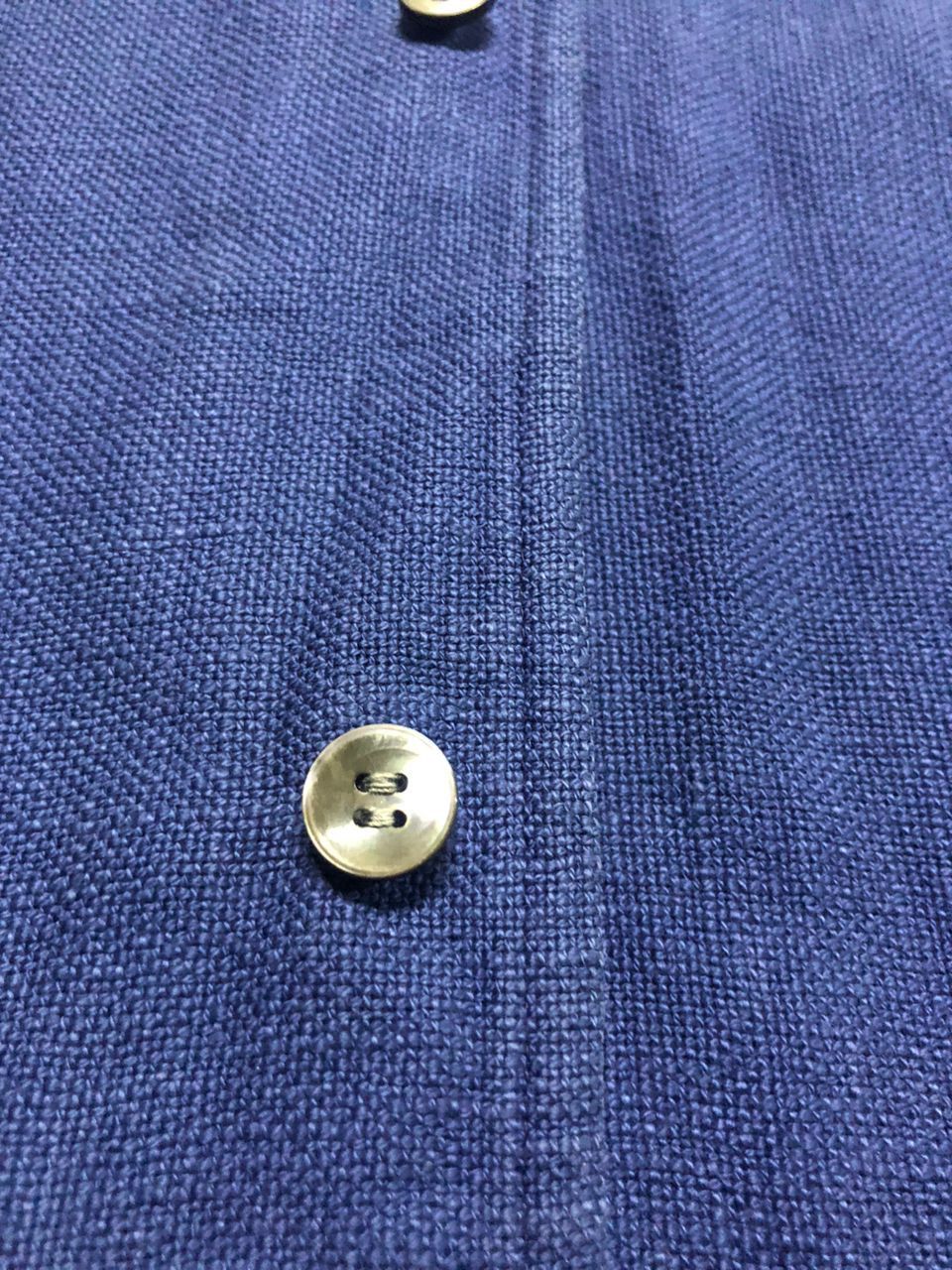 Gucci Vintage 50s/60s Gucci Indigo Casual Shirts Short Sleeve Size US L / EU 52-54 / 3 - 17 Thumbnail