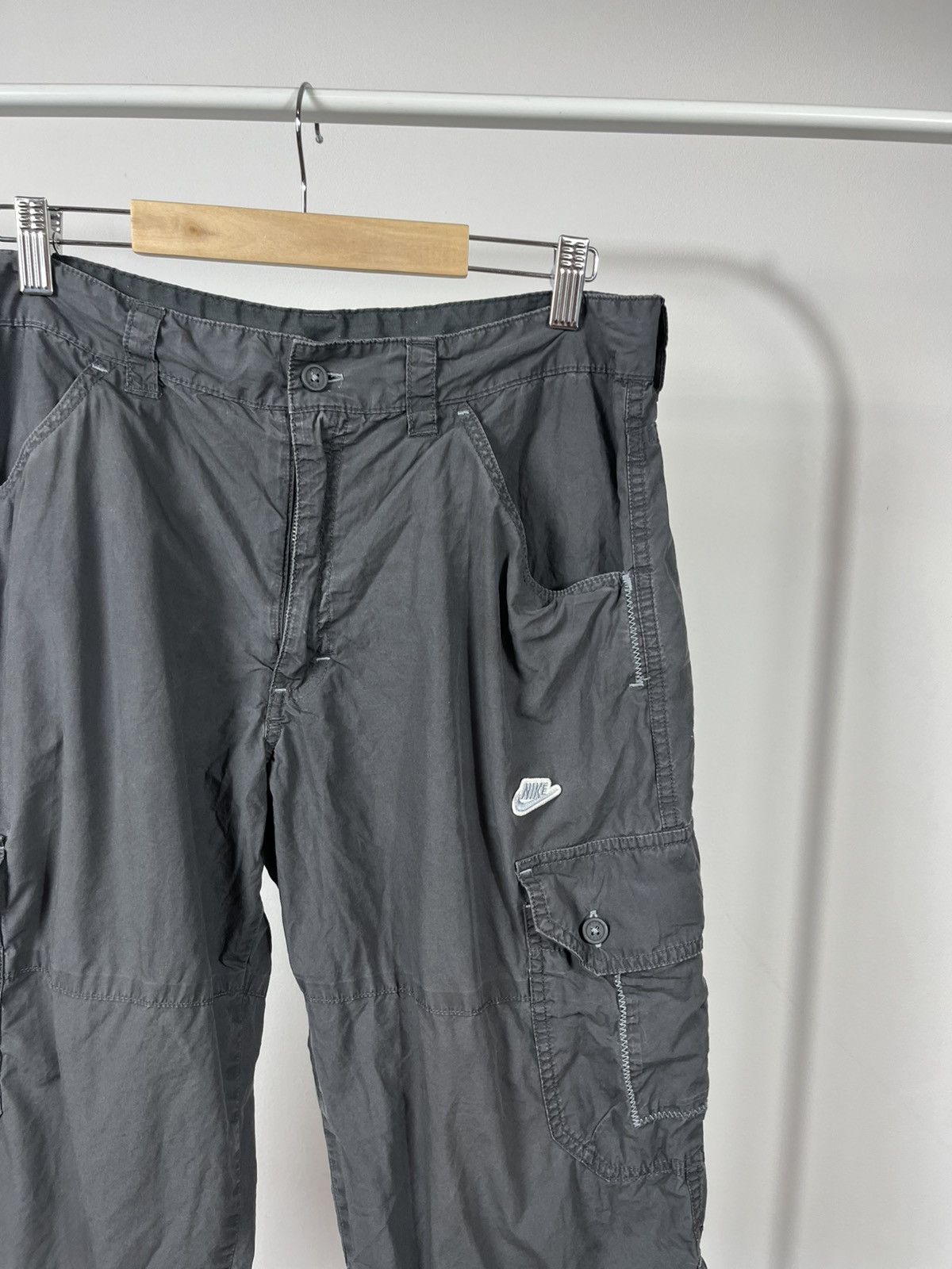 Nike Nike Sportswear Cargo Shorts Gray Size M Size US 32 / EU 48 - 3 Thumbnail