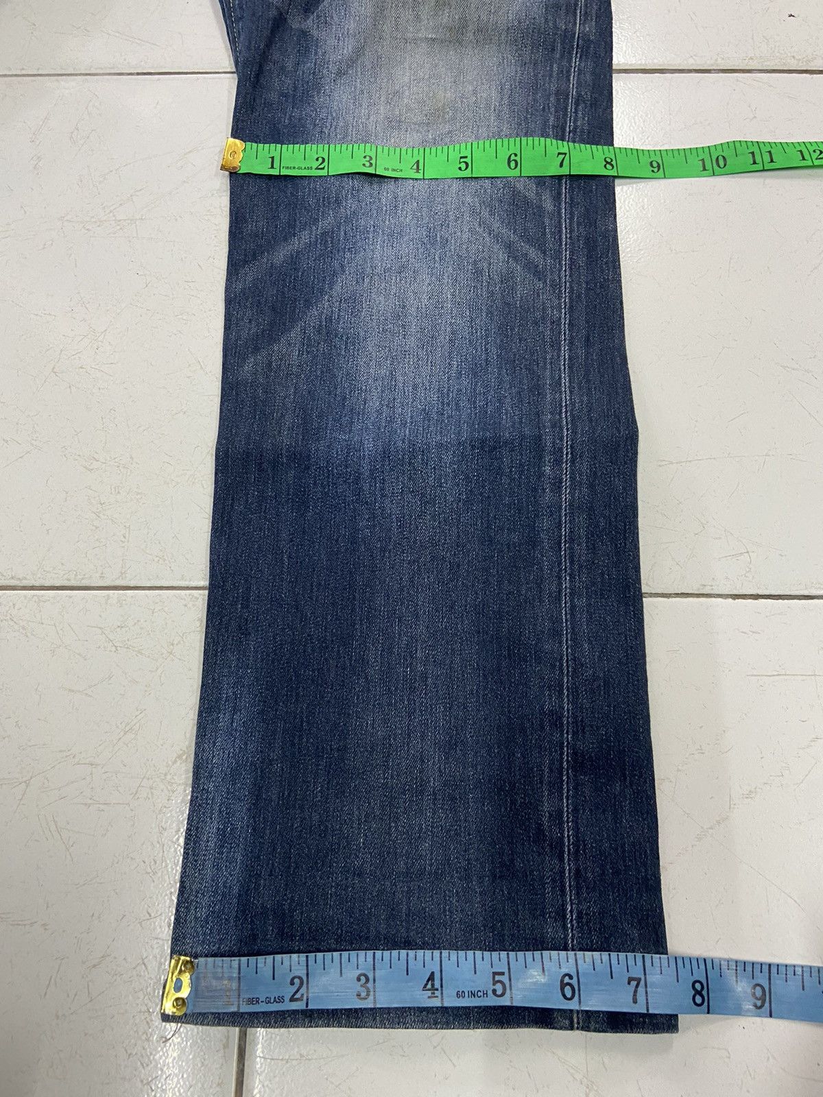 Japanese Brand BACK NUMBER RELAXY DENIM JEANS Size US 32 / EU 48 - 14 Thumbnail