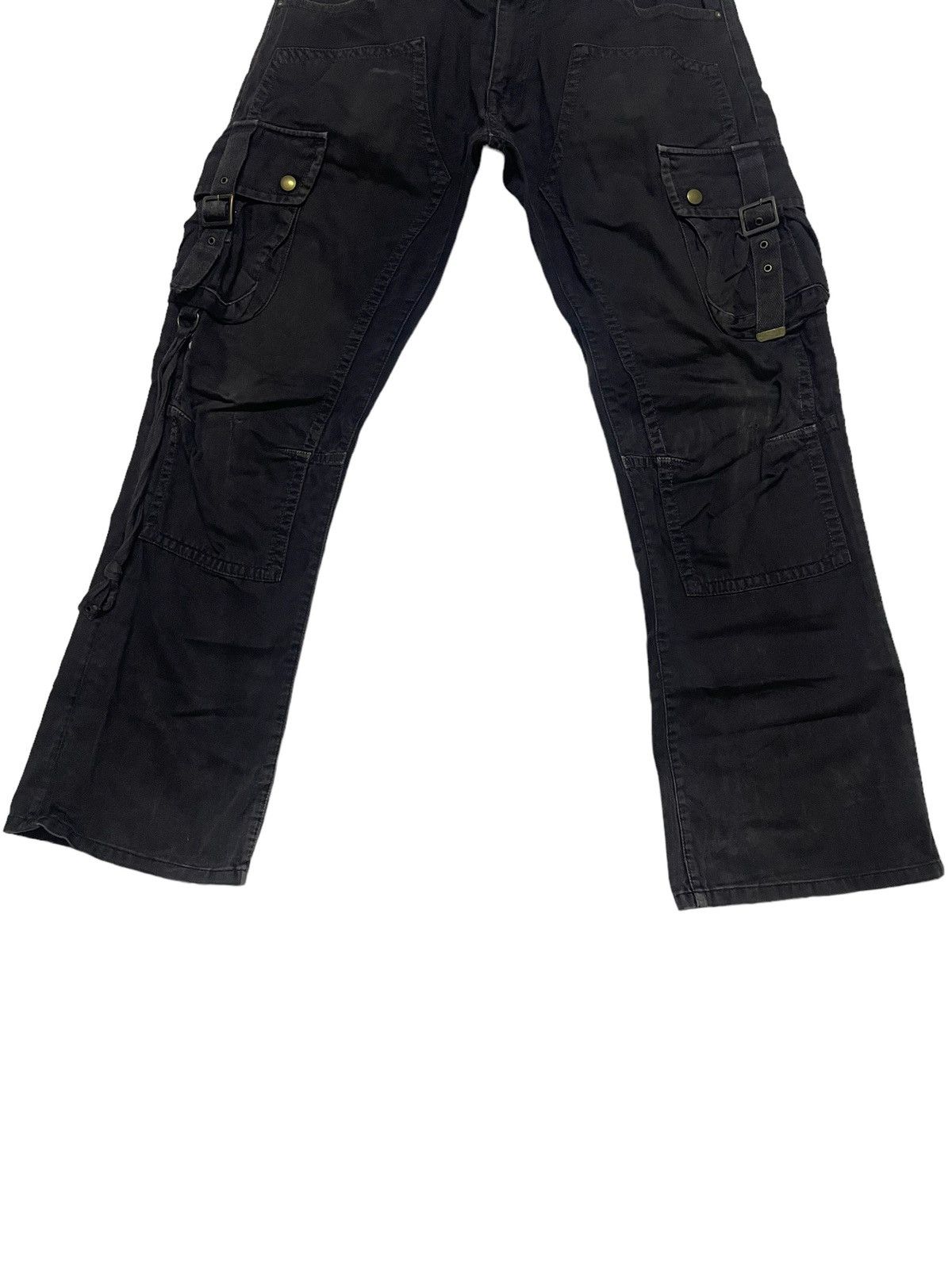 Issey Miyake × Tete Homme Tete Homme Double Knee Tactical Kargo Pants Size US 30 / EU 46 - 3 Thumbnail