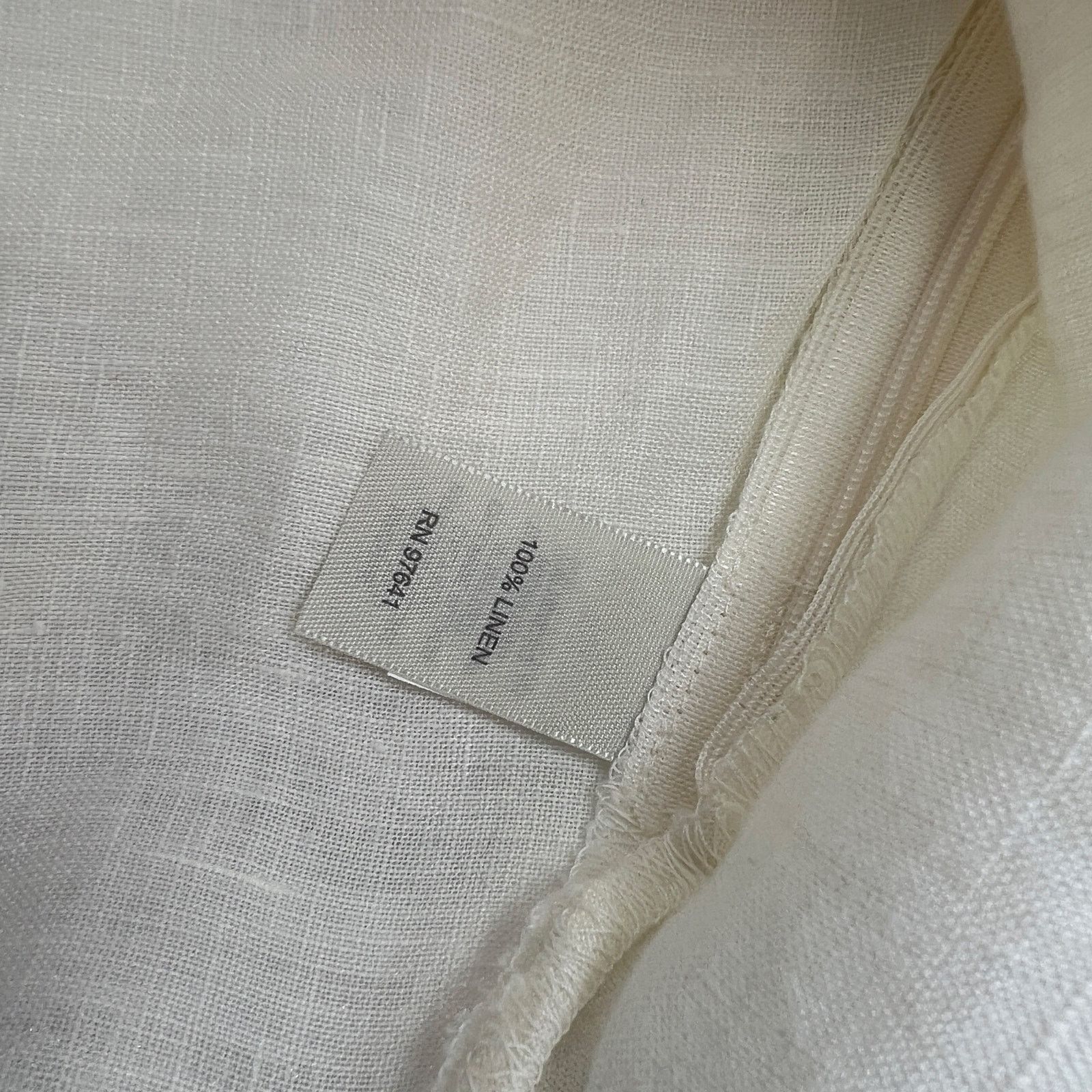 J. Jill J. Jill Linen Tank Top Blouse Cream White Ecru Size 4XL / US 24-26 - 6 Thumbnail