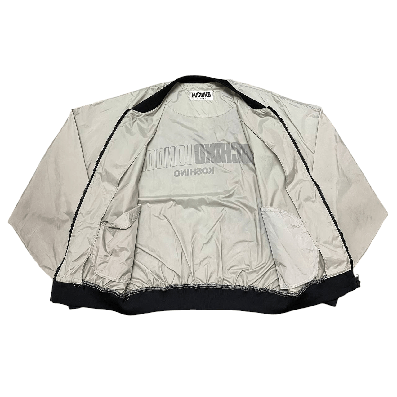 Michiko Koshino Vintage Michiko Koshino London Bomber Jacket Size US XL / EU 56 / 4 - 10 Thumbnail