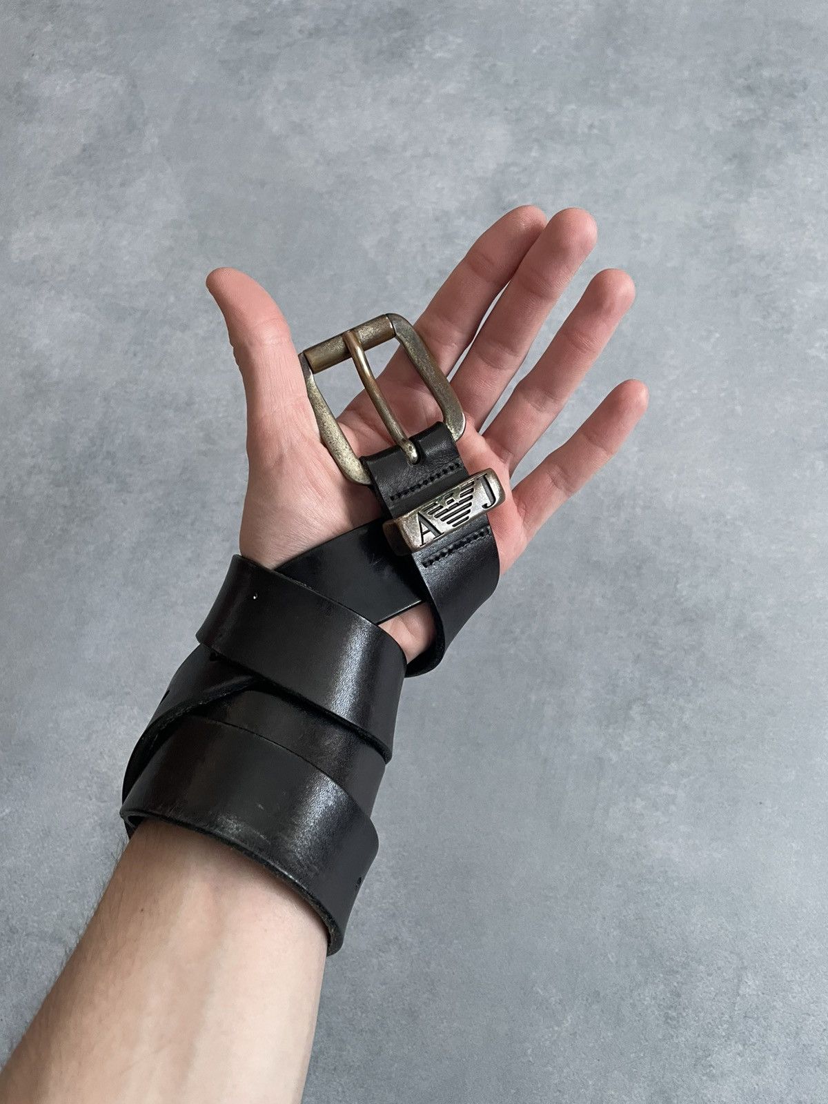 Giorgio Armani Genuine Leather Giorgio Armani Luxury Belt Size ONE SIZE - 1 Thumbnail