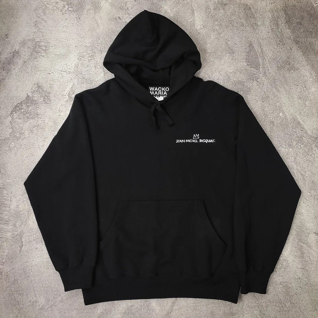 【国内買付】WACKOMARIA JEAN-MICHEL BASQUIA HOODED パーカー WACKO MARIA (ワコマリア) バスキア BASQUIAT SWEAT スウェット