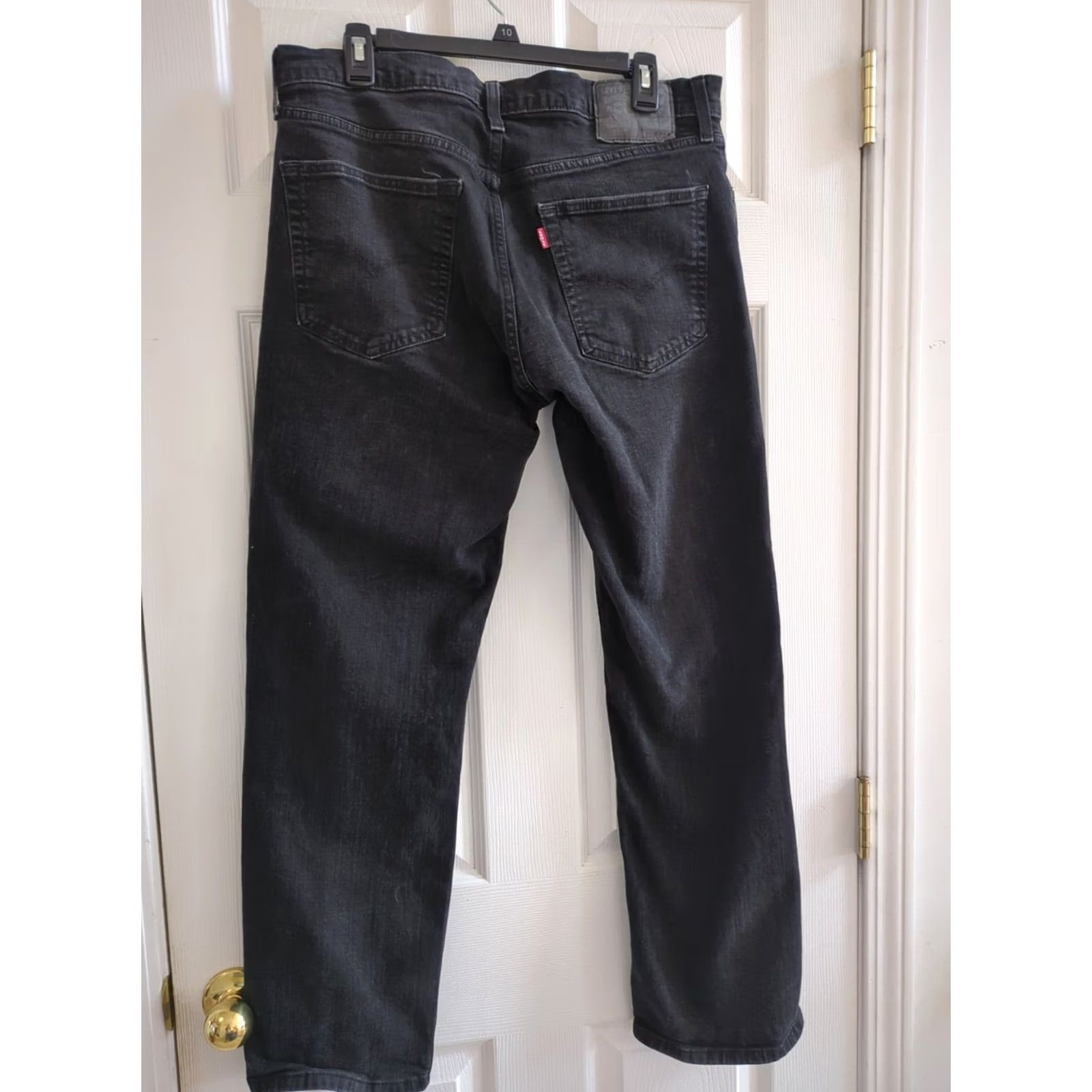 Levi's VINTAGE Levi's Waterless 559 Jeans 36x32 Mens Black Straight Jeans Mens Regular Size 36x32 Black Levi's 559 Jeans 90s? Size US 36 / EU 52 - 3 Thumbnail