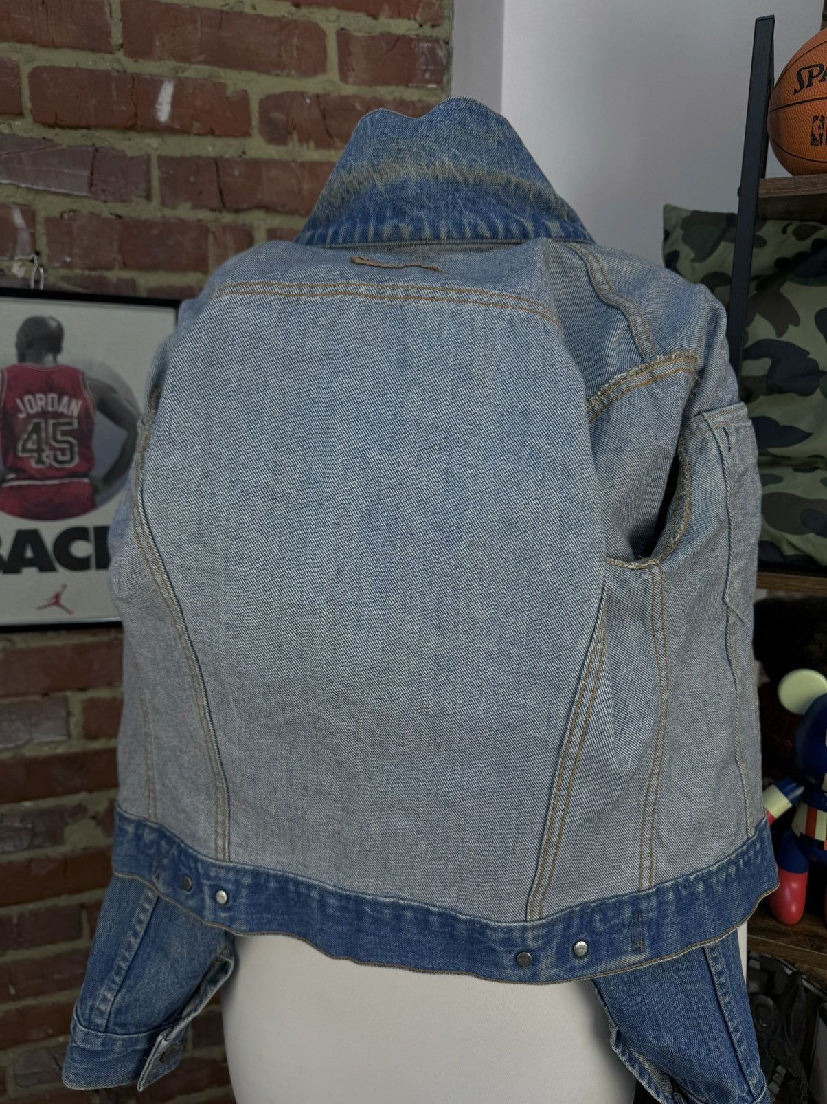 Levi's × Vintage LEVIS Vintage Made in USA Short Jeans Denim Jacket Size S / US 4 / IT 40 - 17 Thumbnail