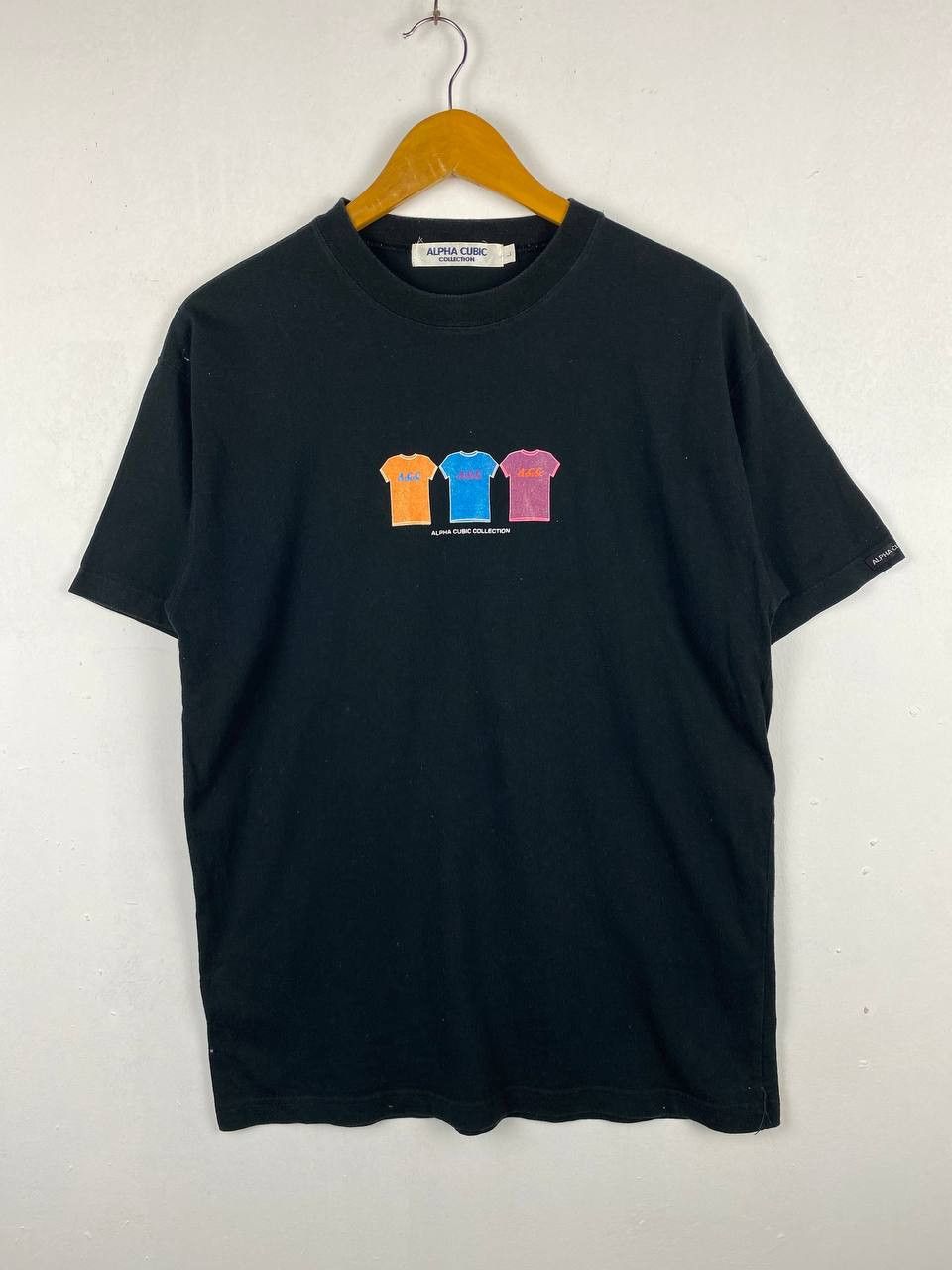 Japanese Brand alpha cubic collection tee nice design Size US L / EU 52-54 / 3 - 1 Thumbnail