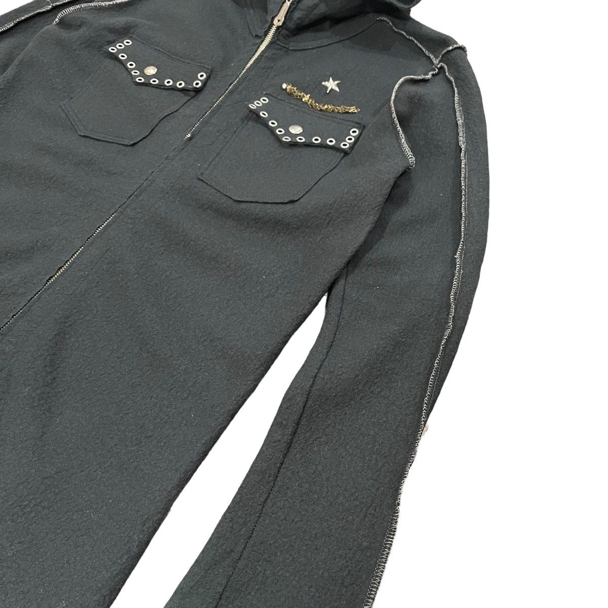 FranCisT MOR.K.S ❗️RARE❗️Francist Mor.K.S Seditionaries Punk Hoodie Jacket Size M / US 6-8 / IT 42-44 - 9 Thumbnail