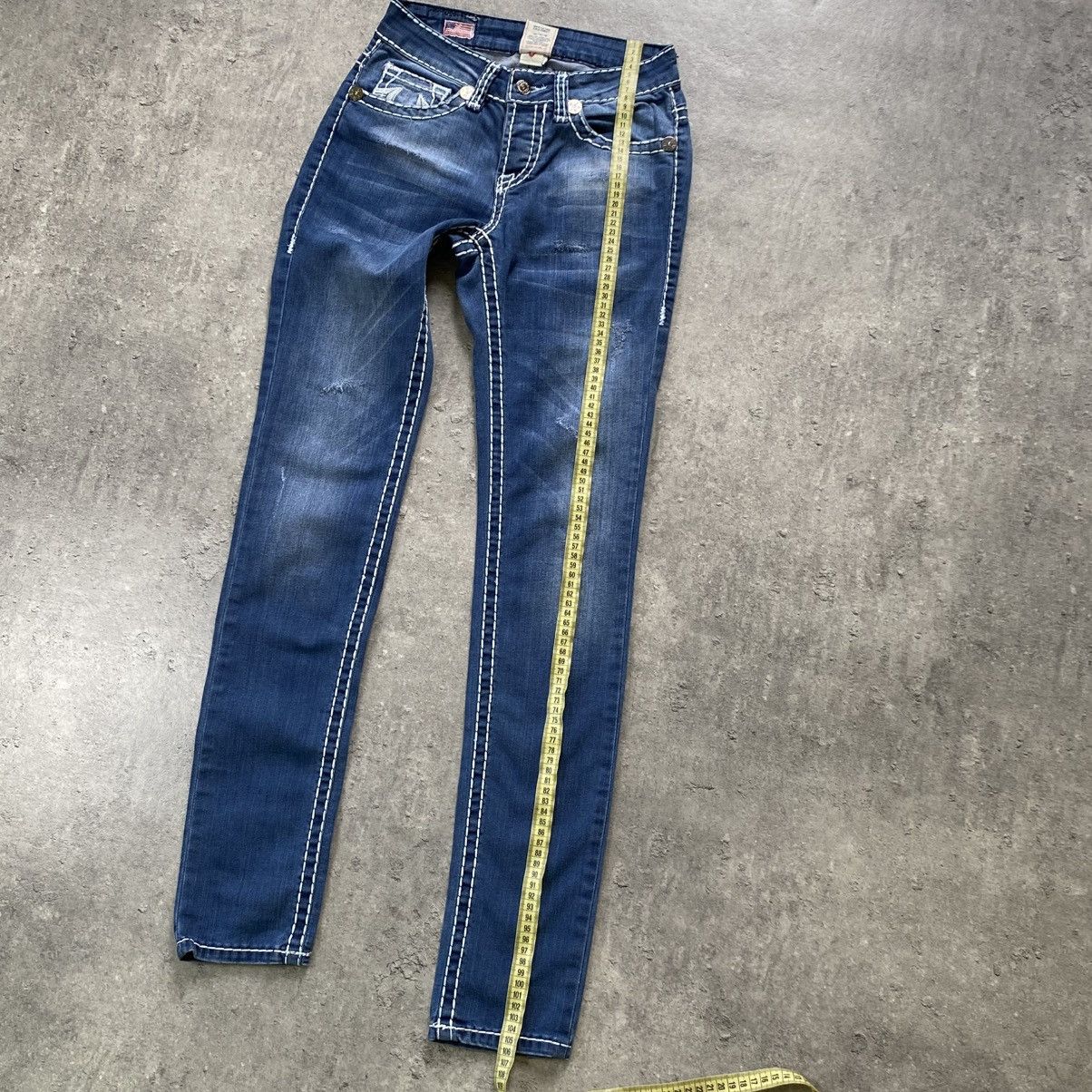 True Religion True Religion Ricky Super T Skinny Jeans 27 size Size 27" / US 4 / IT 40 - 20 Thumbnail