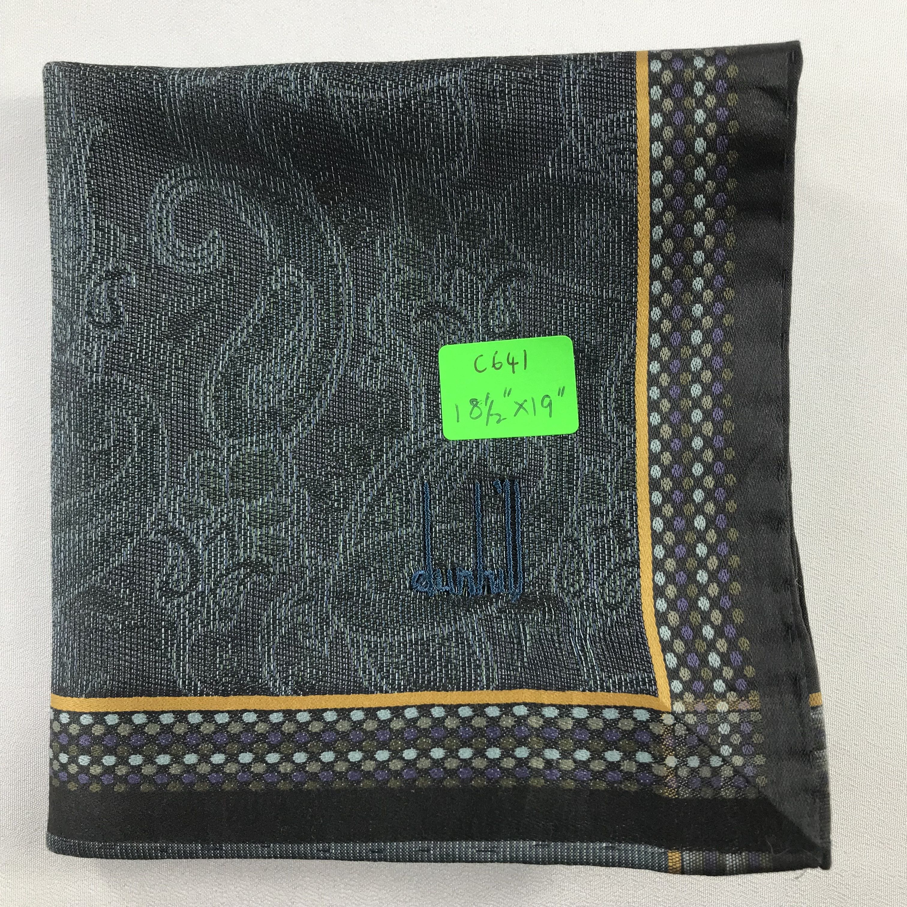 Alfred Dunhill Alfred Dunhill Handkerchief / Bandana / Neckerchief C641 Size ONE SIZE - 8 Thumbnail
