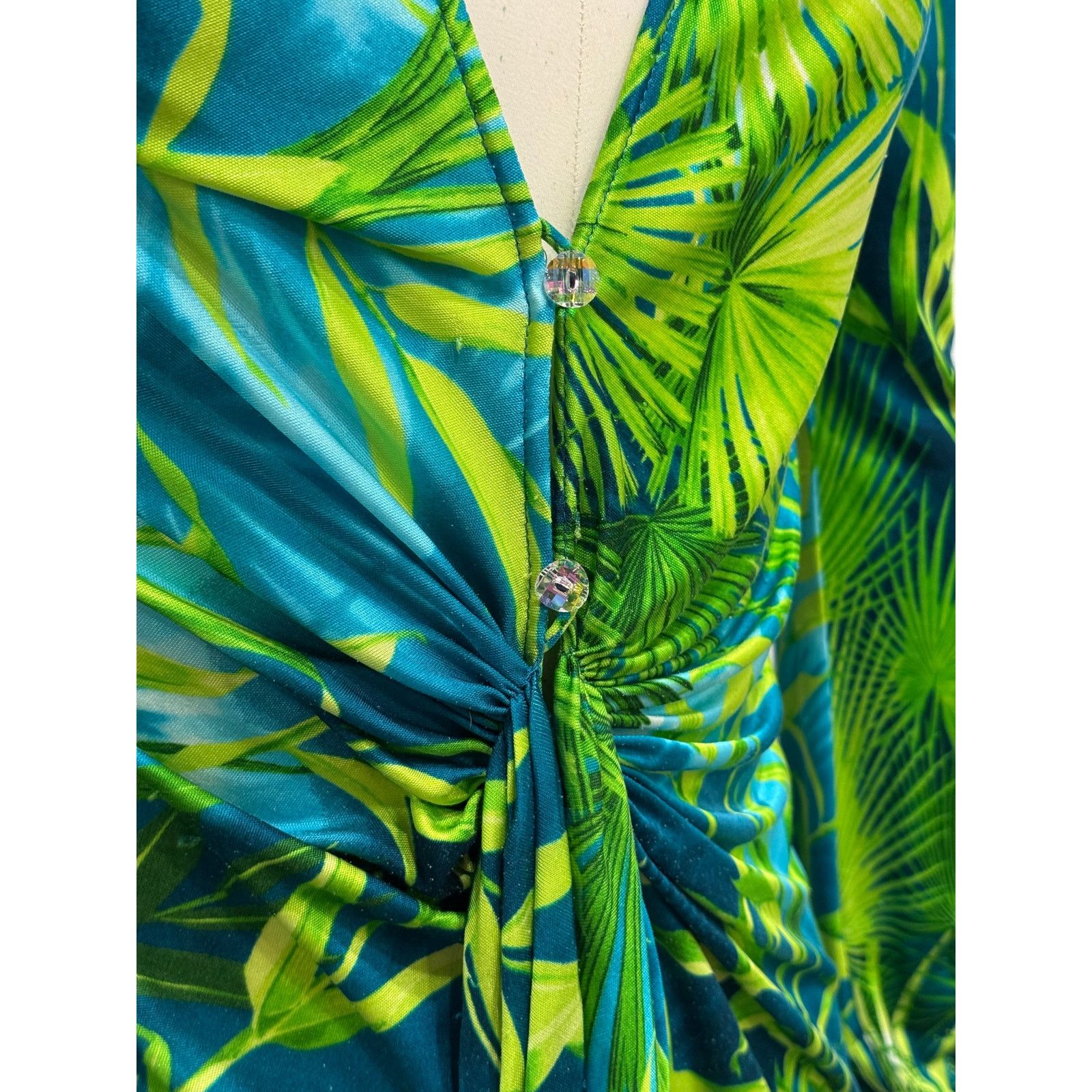 Versace S/S2000 Gianni Versace jungle midi dress Size S / US 4 / IT 40 - 7 Thumbnail