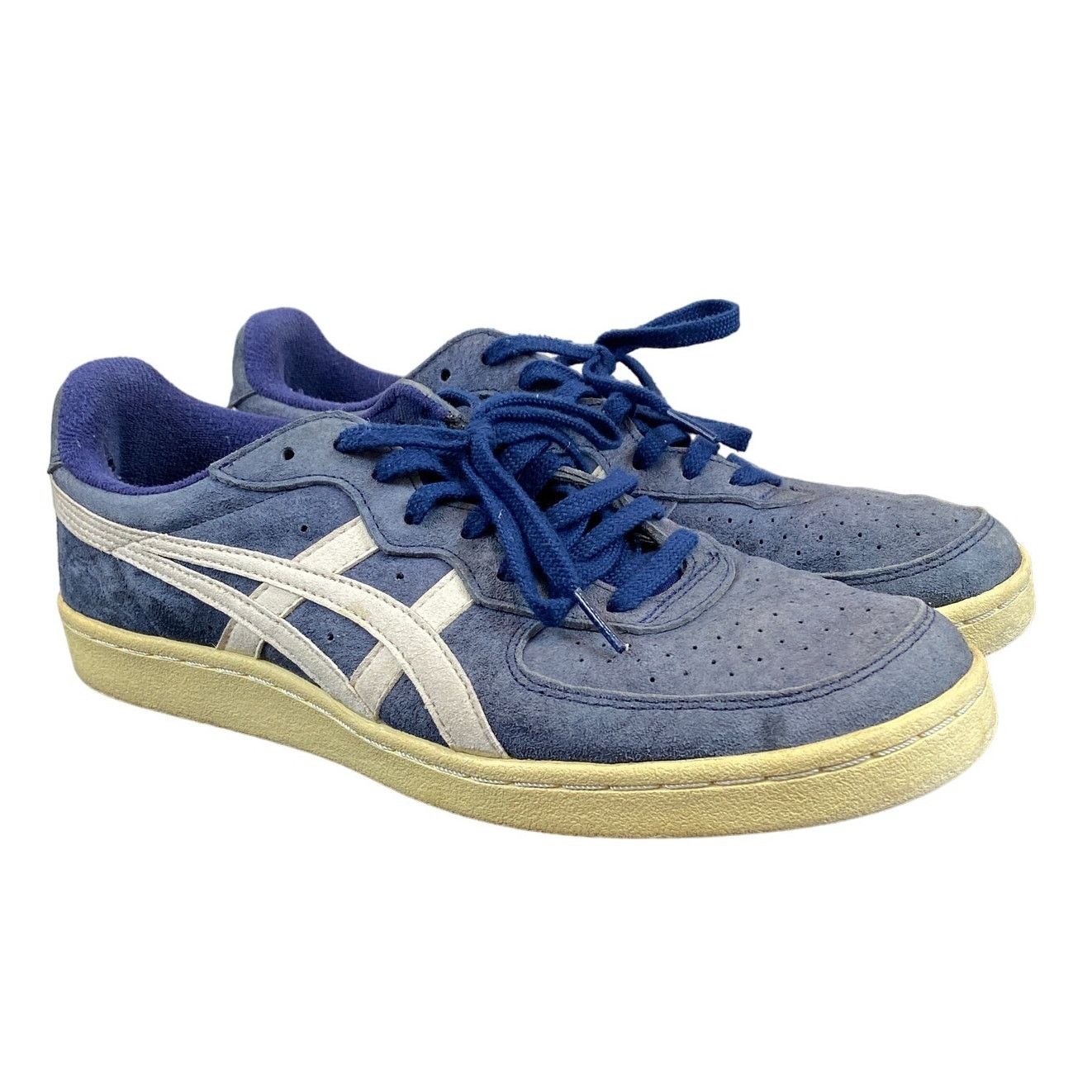 Onitsuka Tiger Streetwear Onitsuka Tiger GSM Blue Suede Sneakers Shoes Men s 9 Grailed