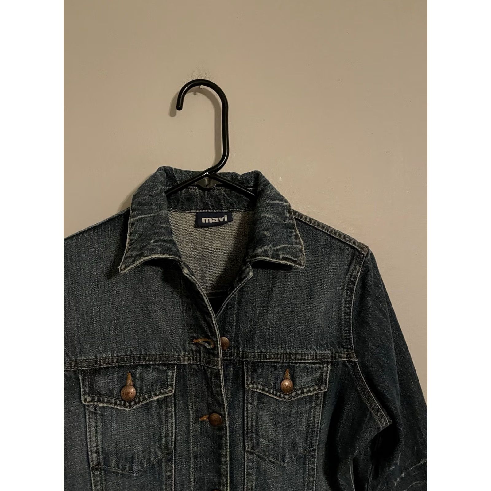 Mavi Mavi Western Denim Jacket Size S - Womens - Cotton Trucker Size 28" / US 6 / IT 42 - 2 Thumbnail