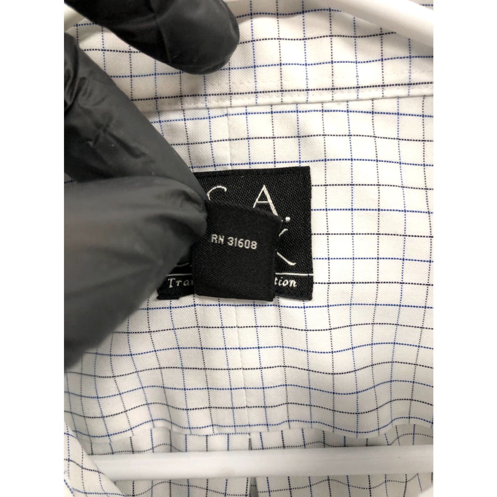 Jos. A. Bank Jos. A. Bank Travelers Collection Shirt Mens 16 33 Long Sleeve Button-Down White Check Vintage No Size US L / EU 52-54 / 3 - 7 Thumbnail