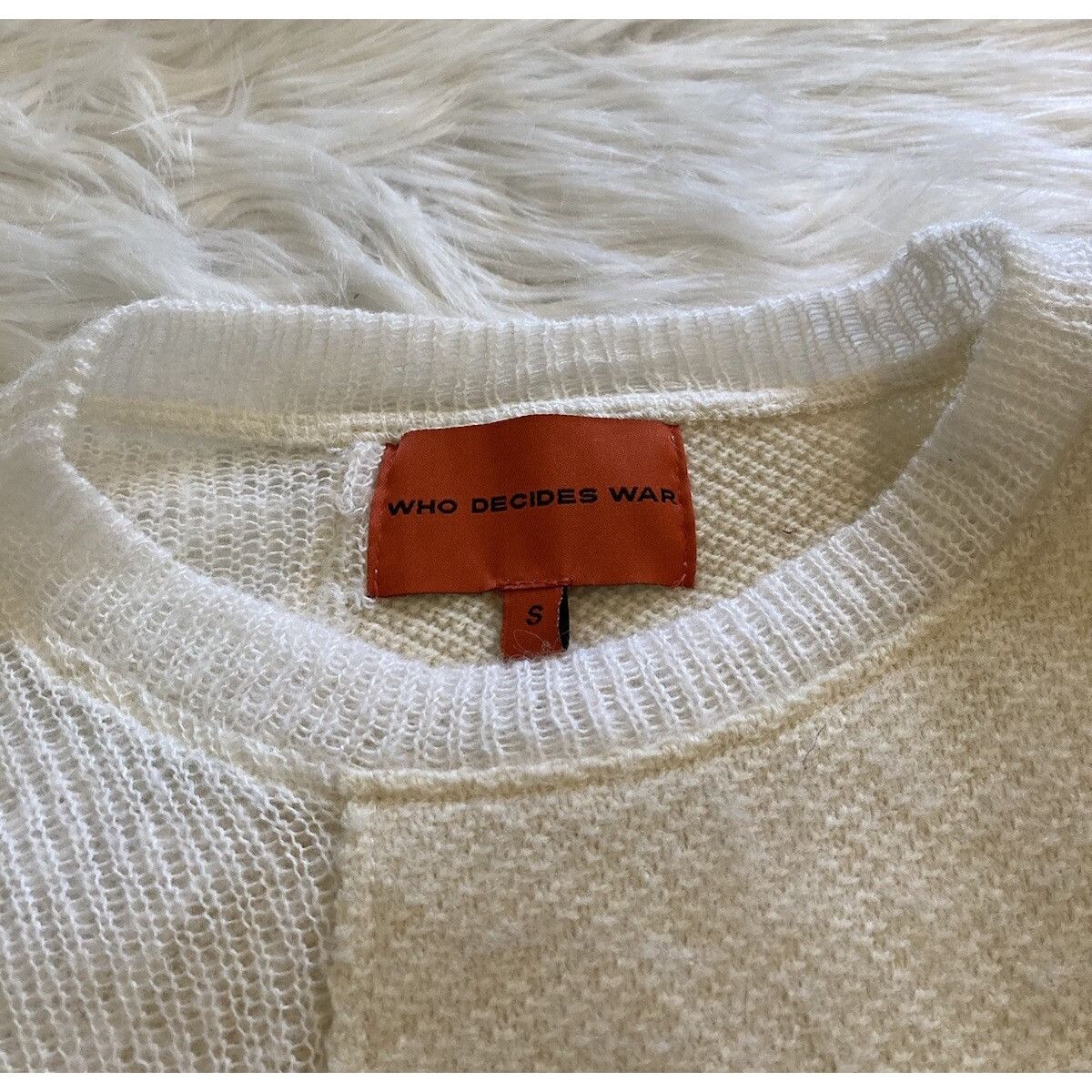 Who Decides War Who Decides War Veiled Collegiate Sweater Cloud Small Size US S / EU 44-46 / 1 - 2 Thumbnail