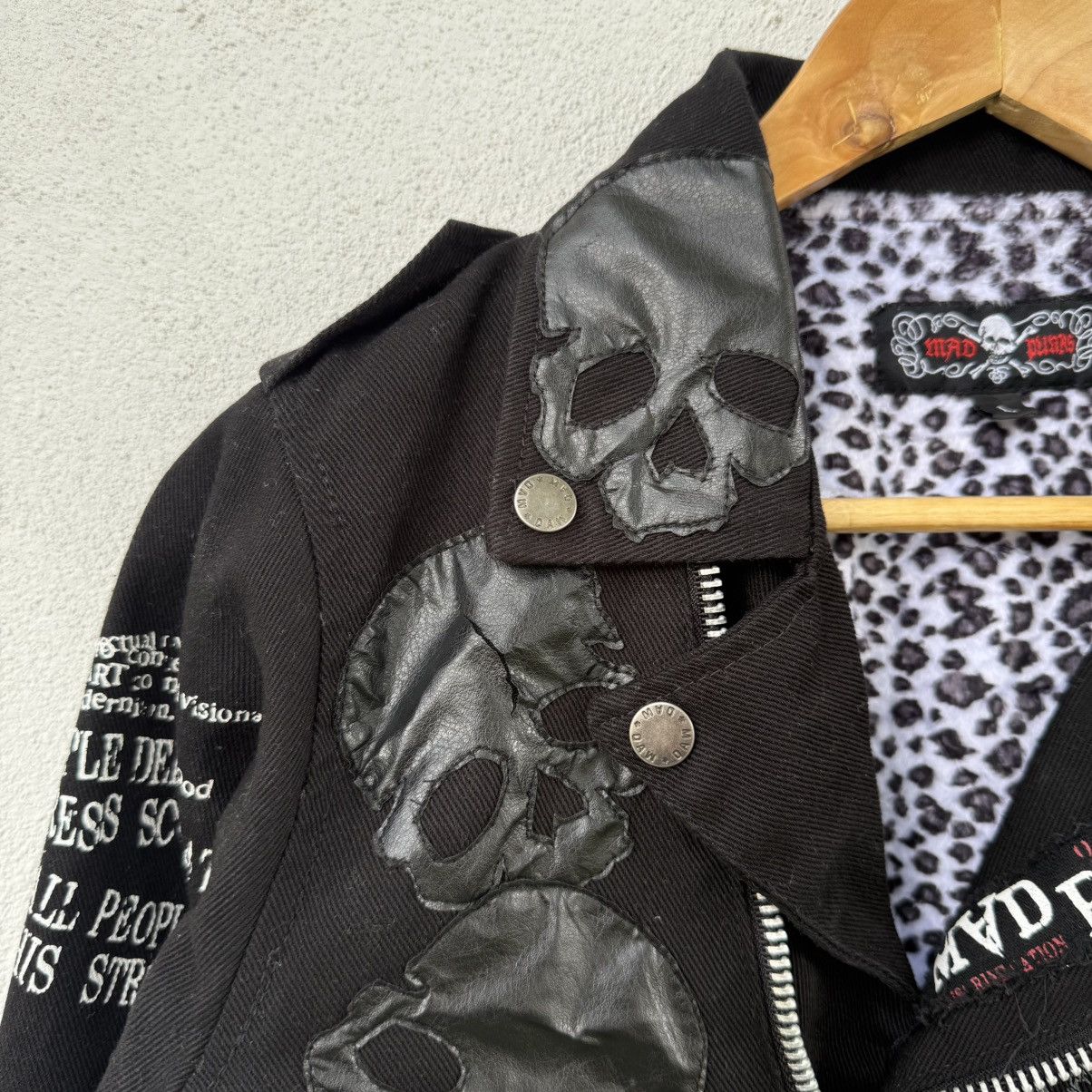 Seditionaries Mad Punk Gothic Skull Cross Bondage y2k Jacket Size US L / EU 52-54 / 3 - 7 Thumbnail