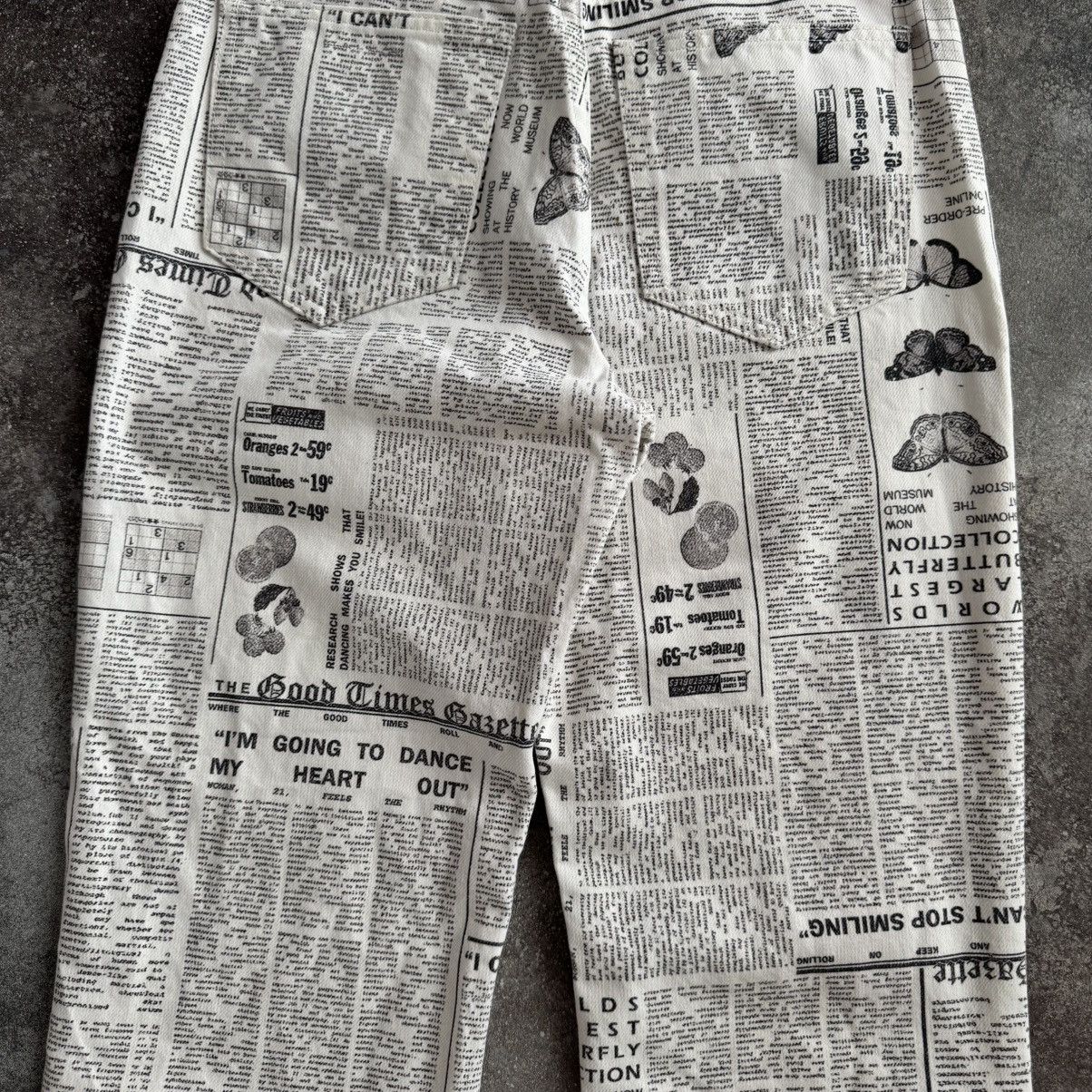 20471120 × Japanese Brand Gazette Printed Y2K Vintage Pants (inspired John galliano) Size 27" / US 4 / IT 40 - 15 Thumbnail