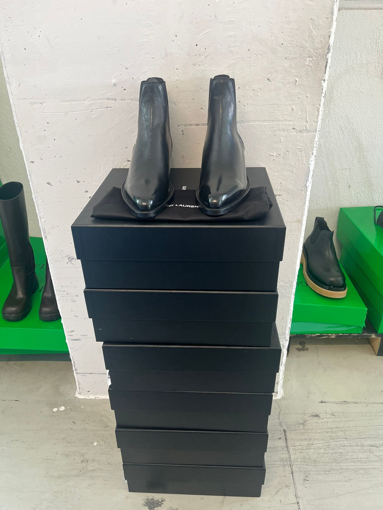 Saint Laurent Paris o1alsim1 Dakota 50 Boots in Black Size US 10 / EU 43 - 9 Thumbnail