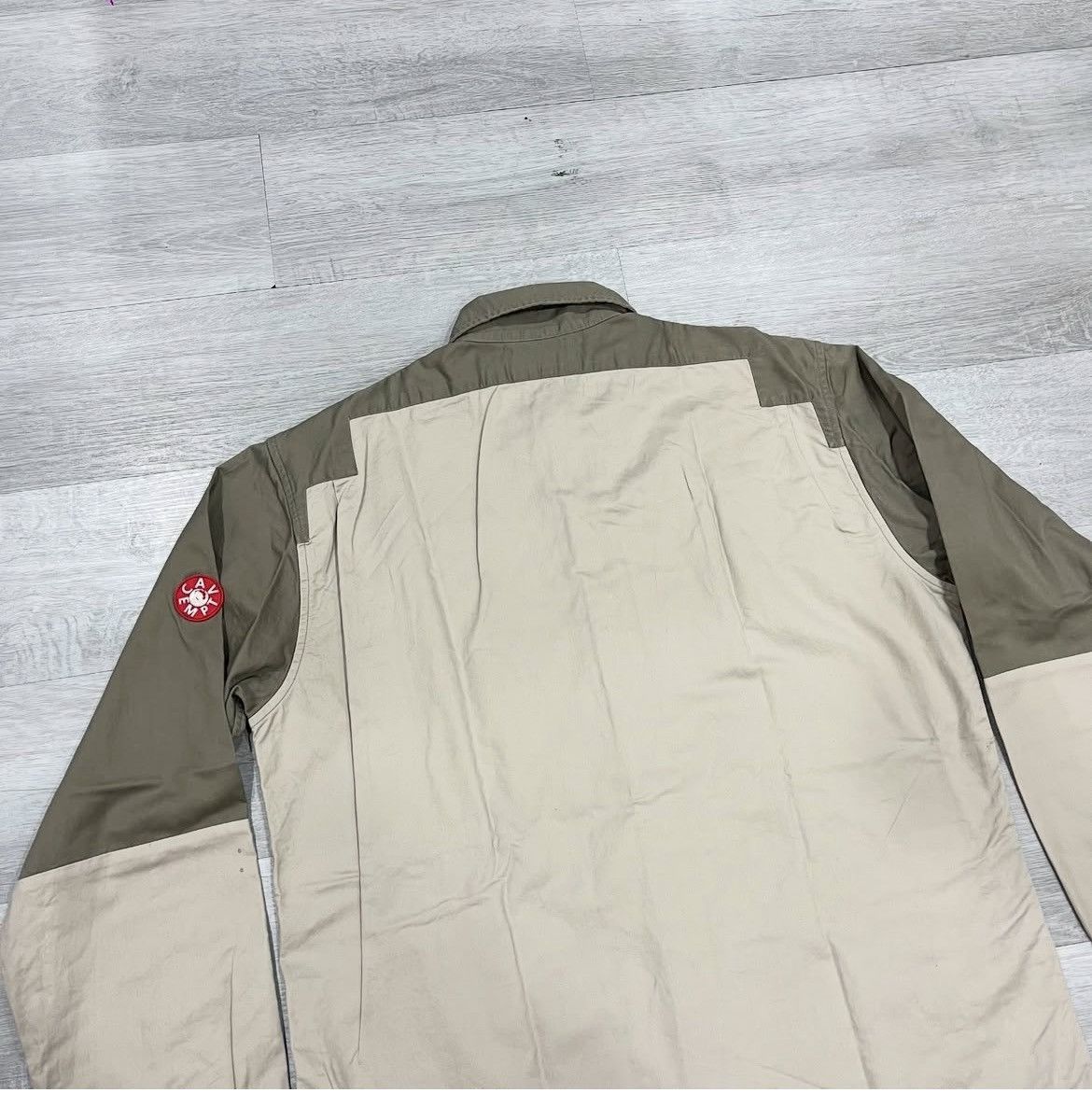 Cav Empt 🇯🇵 Cav Empt Brick Block Shirt Button Up Beige/Green Army Size US L / EU 52-54 / 3 - 5 Thumbnail