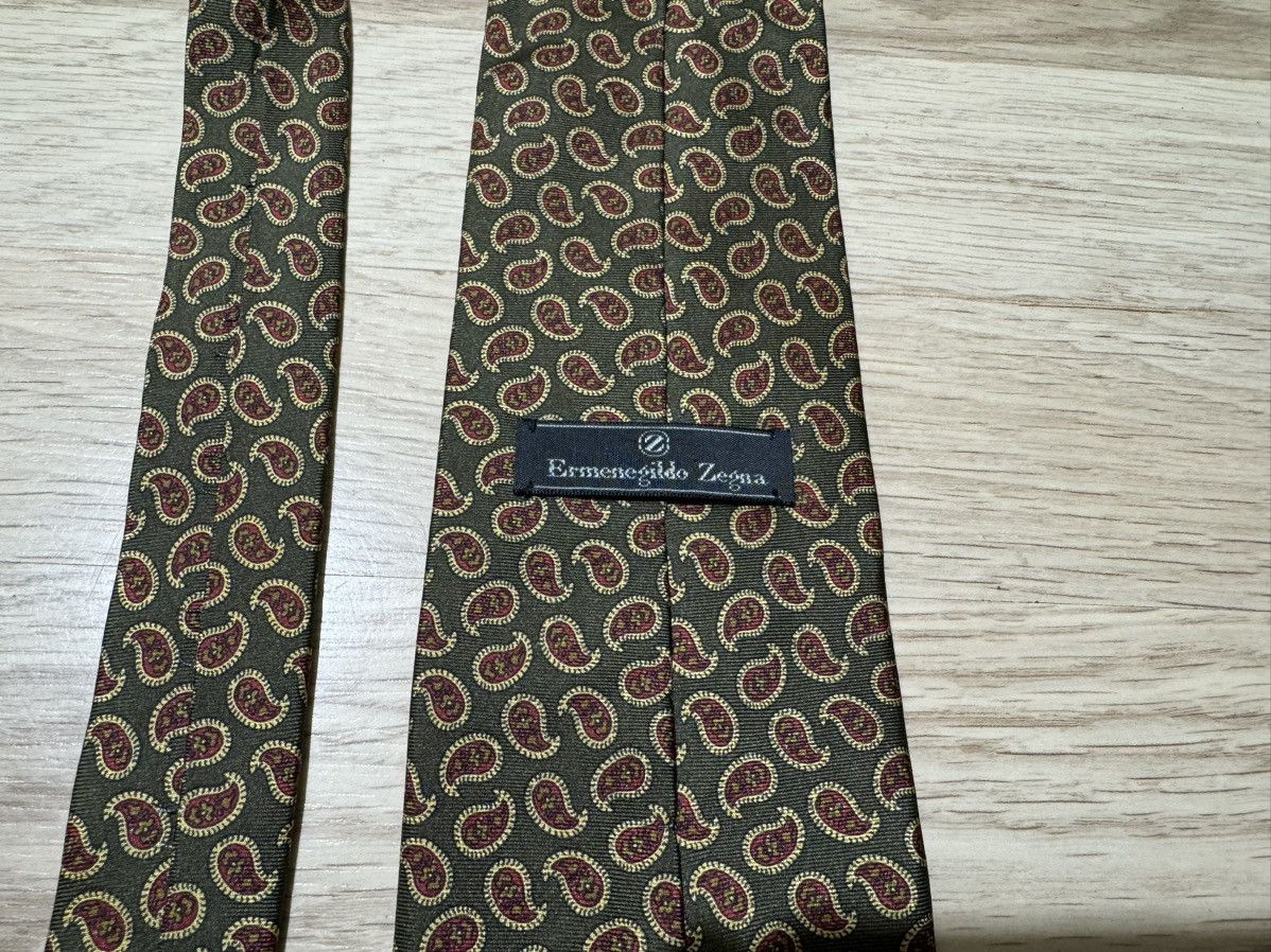 Designer × Ermenegildo Zegna × Vintage Ermenegildo Zegna tie Size ONE SIZE - 4 Thumbnail