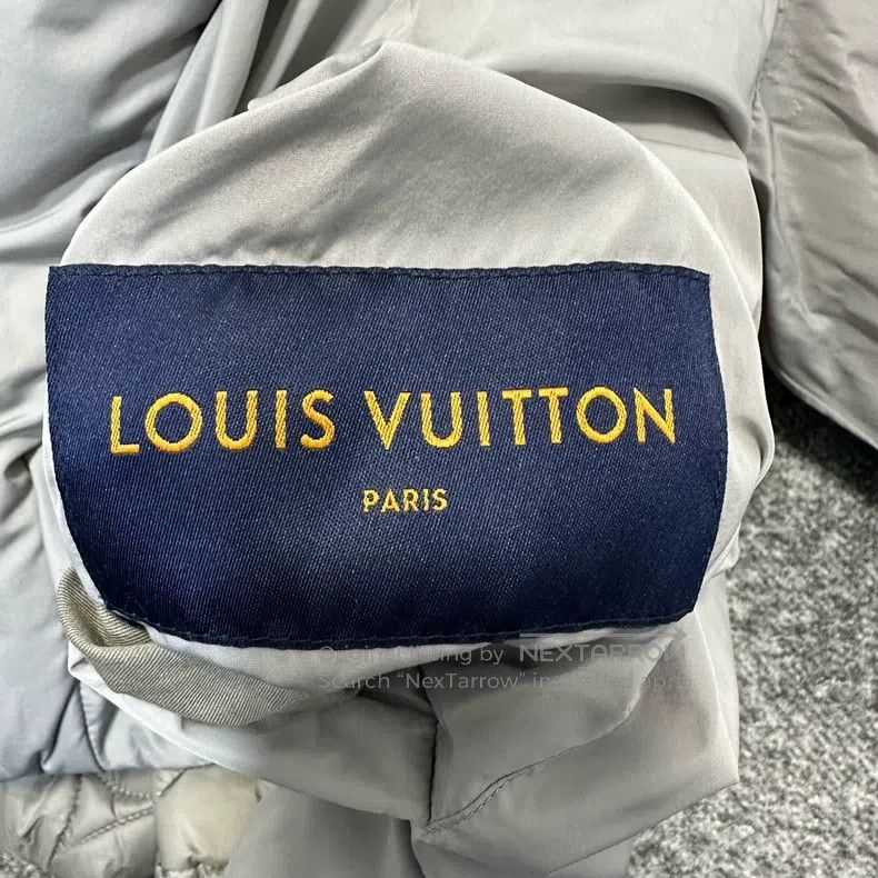 Louis Vuitton Louis Vuitton Silver Grey Three-flower Cotton Jacket Size US L / EU 52-54 / 3 - 6 Thumbnail