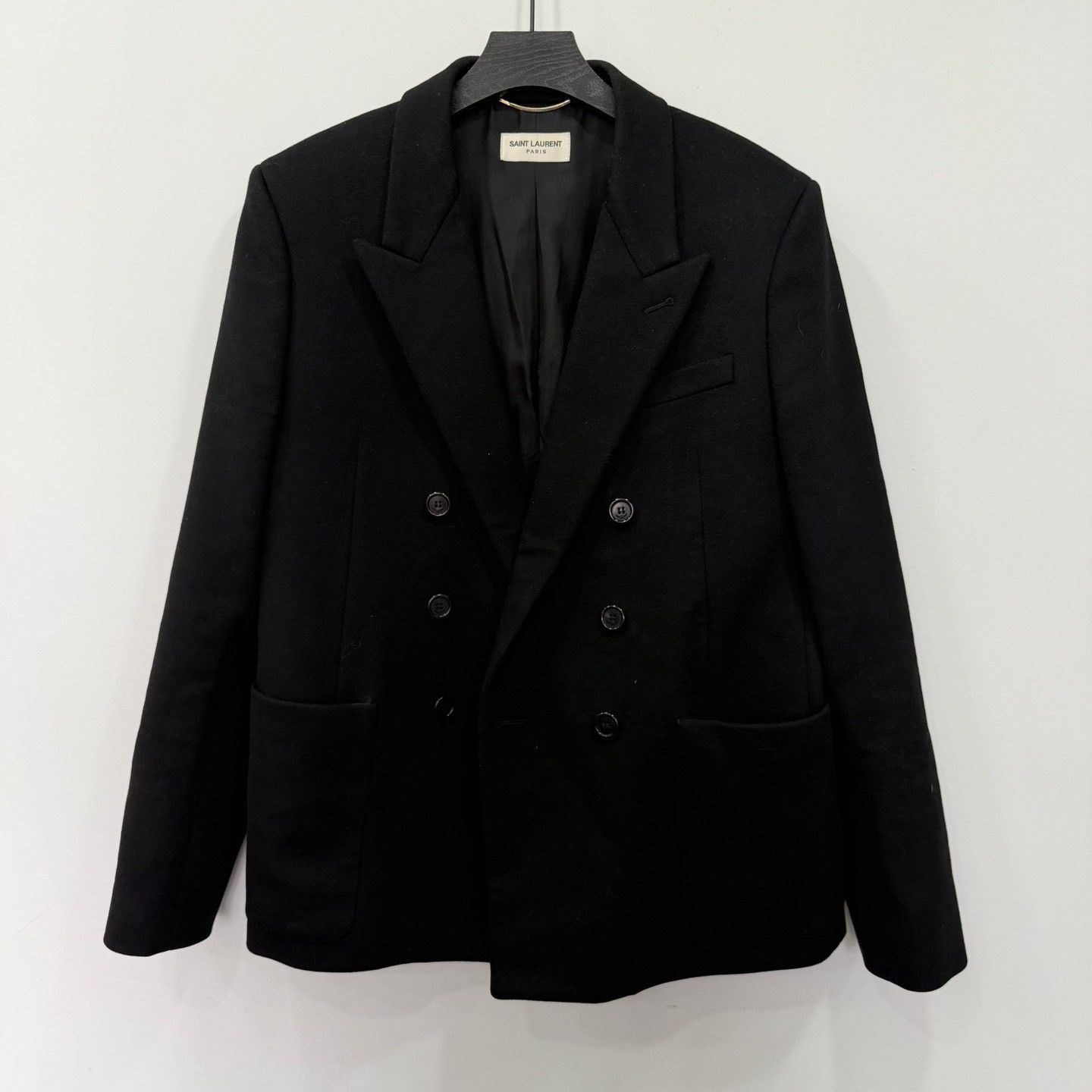 Saint Laurent Paris Saint Laurent Paris Formal Black Jacket S Women Size S / US 4 / IT 40 - 1 Thumbnail