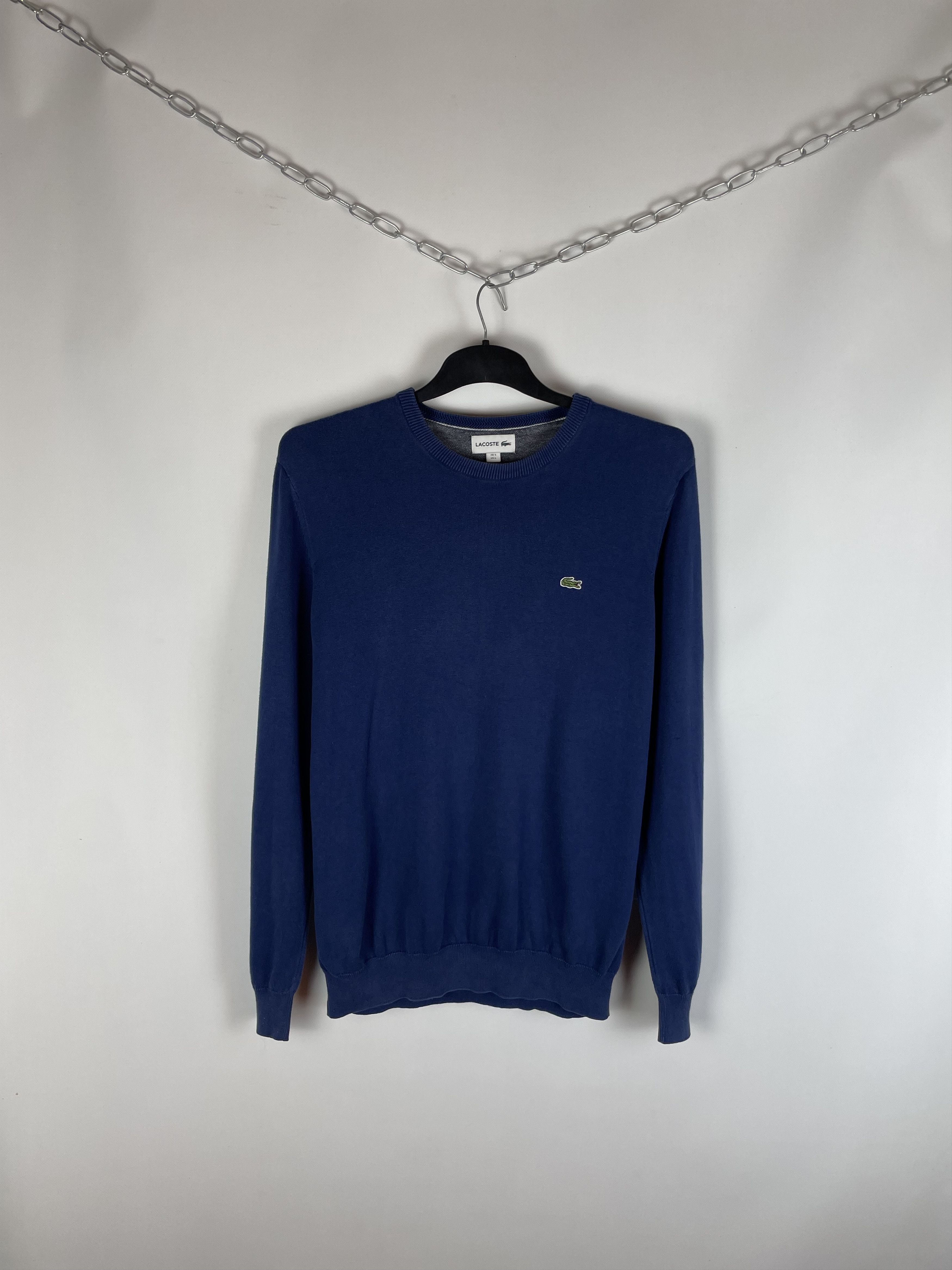 Lacoste Lacoste Vintage Check Knit Sweater Size US L / EU 52-54 / 3 - 1 Thumbnail