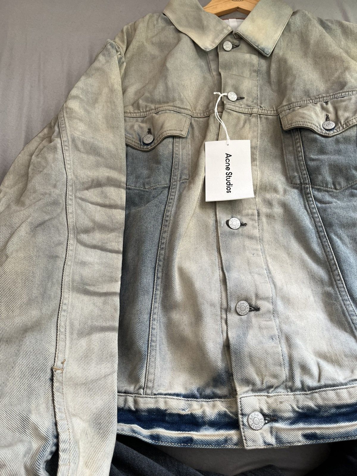 Acne Studios Acne Studios Mud robert u carver jeans denim jacket Size US L / EU 52-54 / 3 - 8 Thumbnail