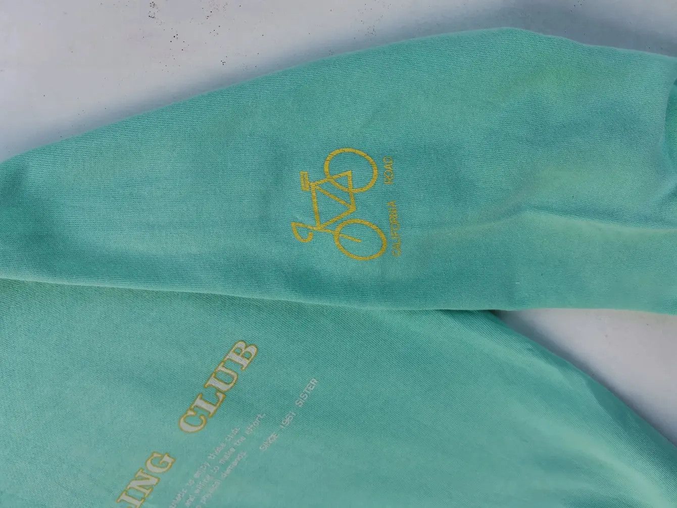 Japanese Brand Rio Sister: Cycling Club Big Logo Sweatshirt Size US M / EU 48-50 / 2 - 6 Thumbnail
