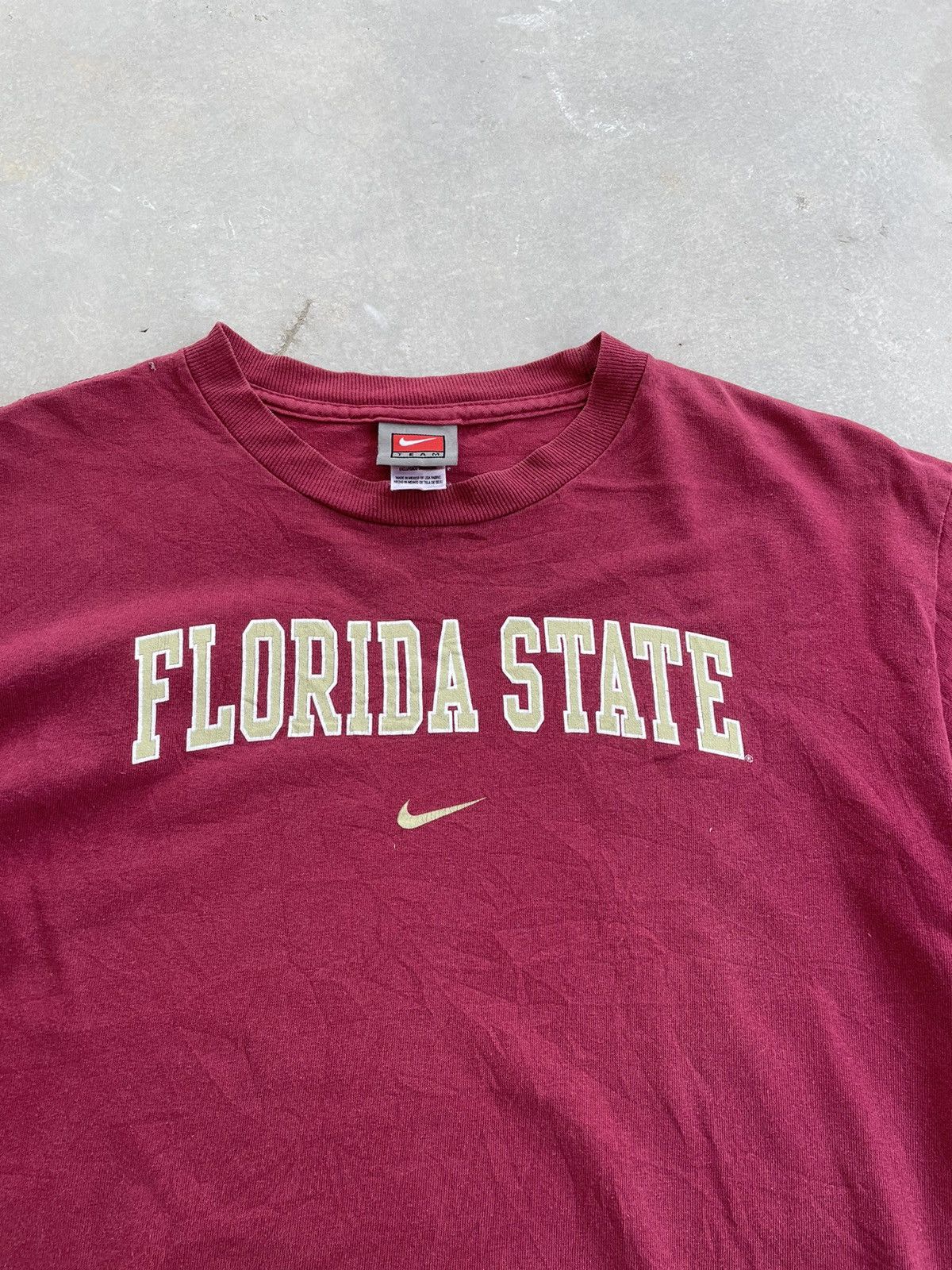 Nike VINTAGE NIKE FLORIDA STATE TEE Size US L / EU 52-54 / 3 - 2 Thumbnail