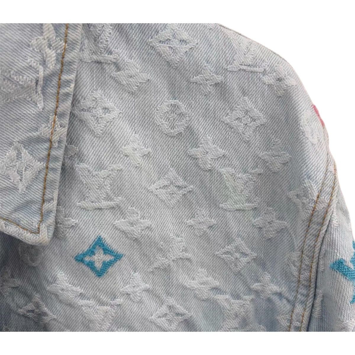 Louis Vuitton × Tyler The Creator Louis Vuitton X Tyler The Creator 50 Monogram Denim Jacket Size US M / EU 48-50 / 2 - 5 Thumbnail