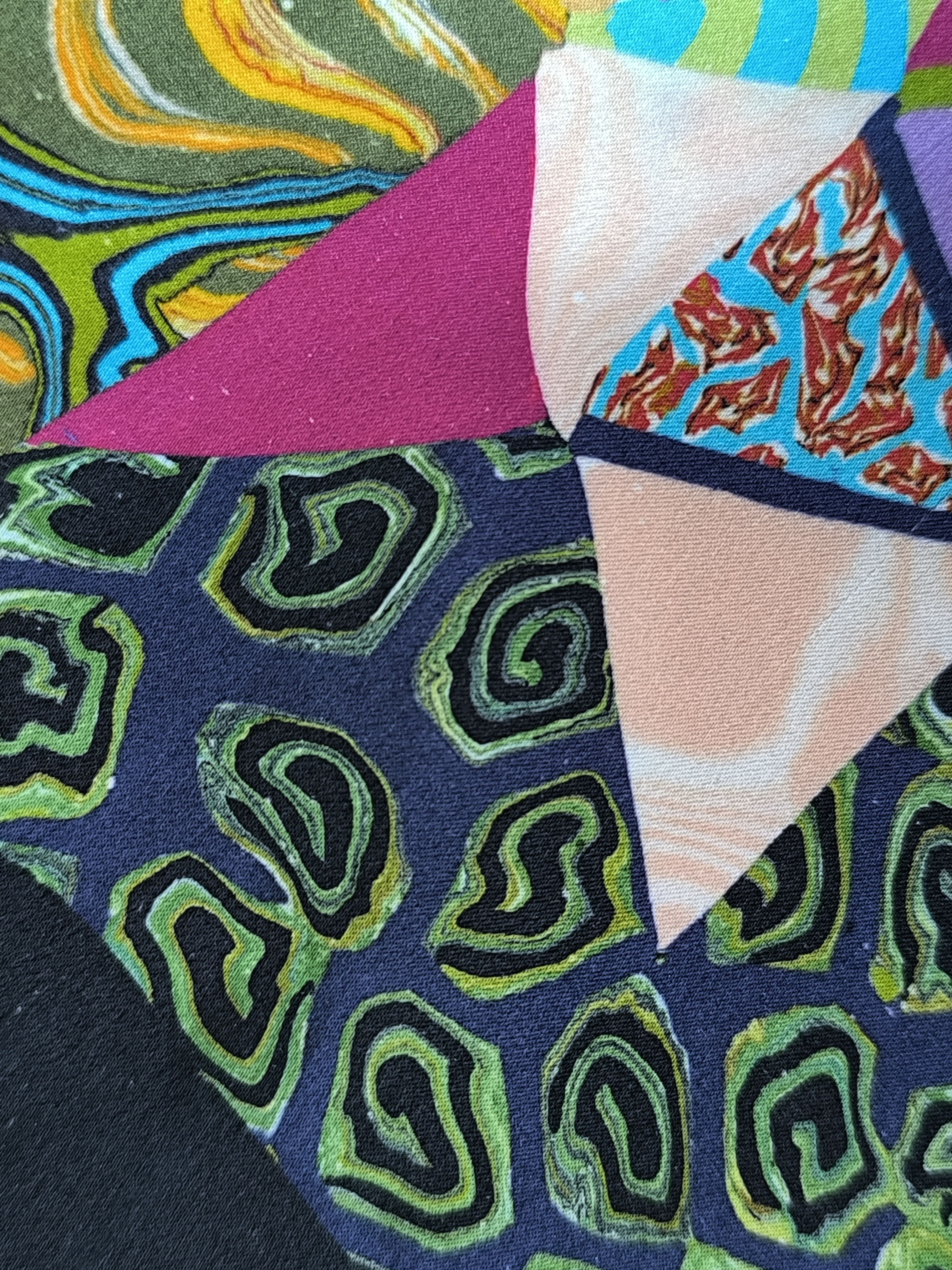 Yohji Yamamoto Yohji Yamamoto POUR HOMME Vintage Abstract Silk Tie Made in Size ONE SIZE - 13 Thumbnail