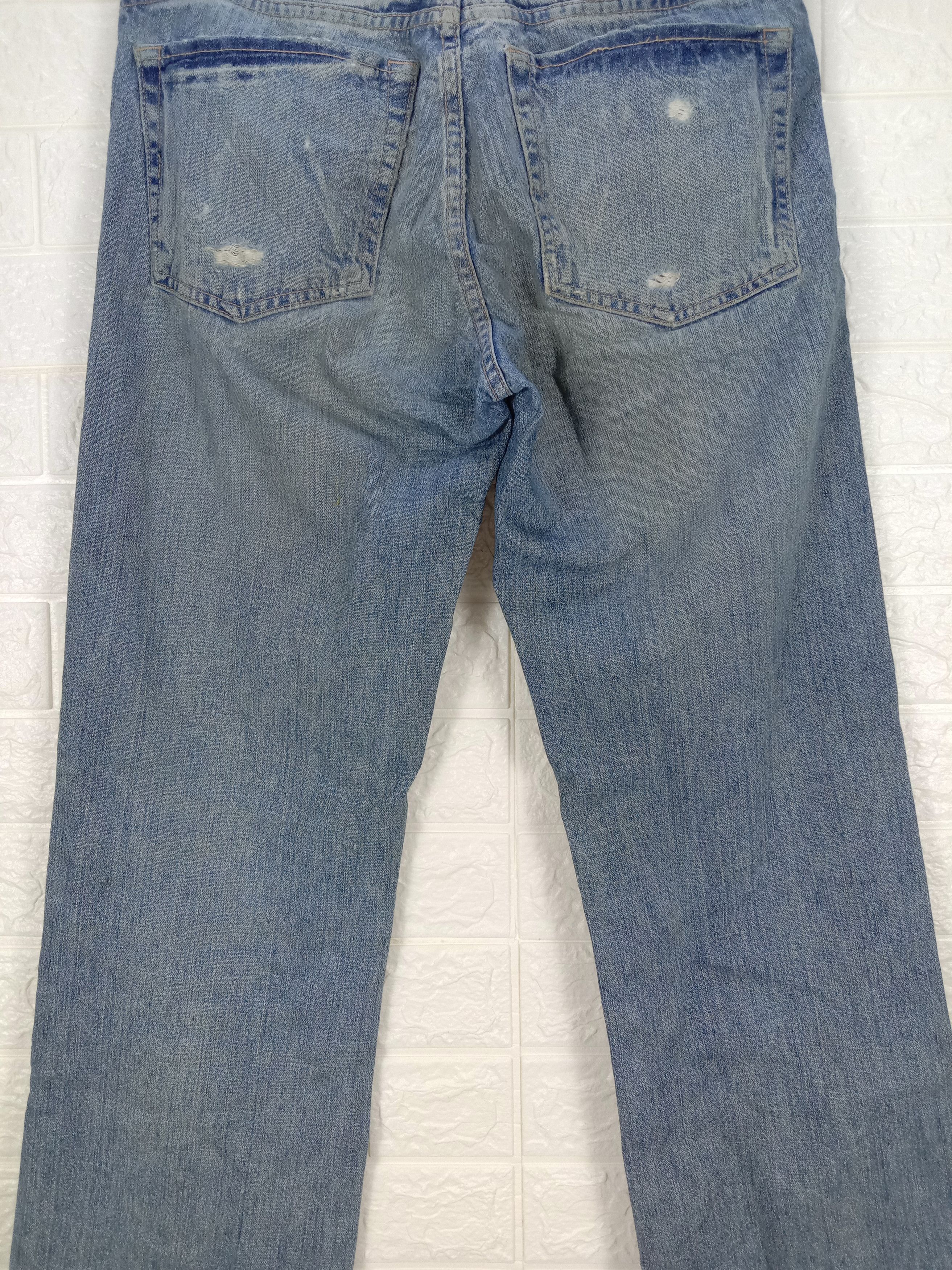 Earl Jeans Vintage Earl Jean Straight Leg Distressed Denim Size US 30 / EU 46 - 7 Thumbnail