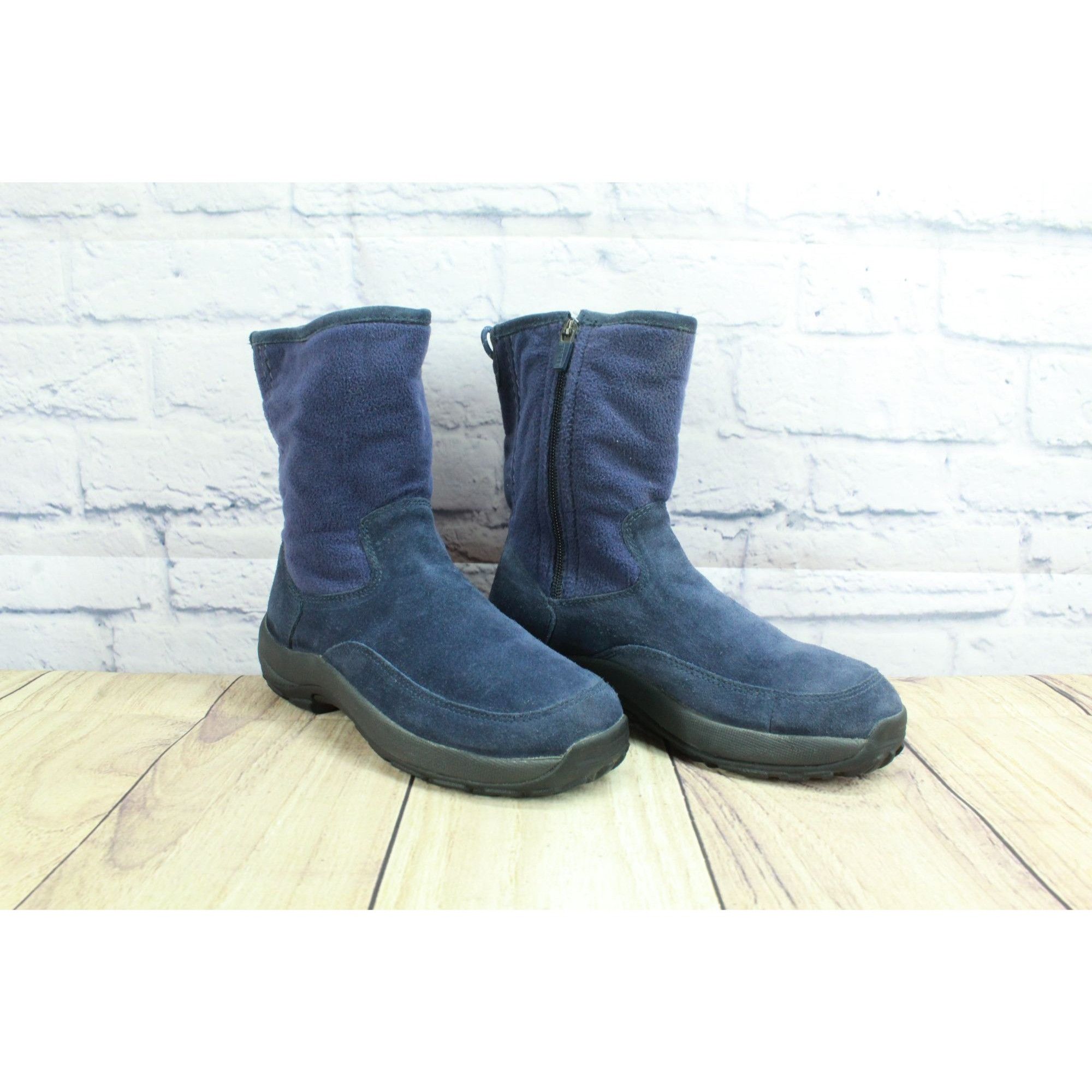 L.L. Bean LL Bean Fleece Lined Side Zip Winter Boots Size US 6.5 / IT 36.5 - 3 Thumbnail