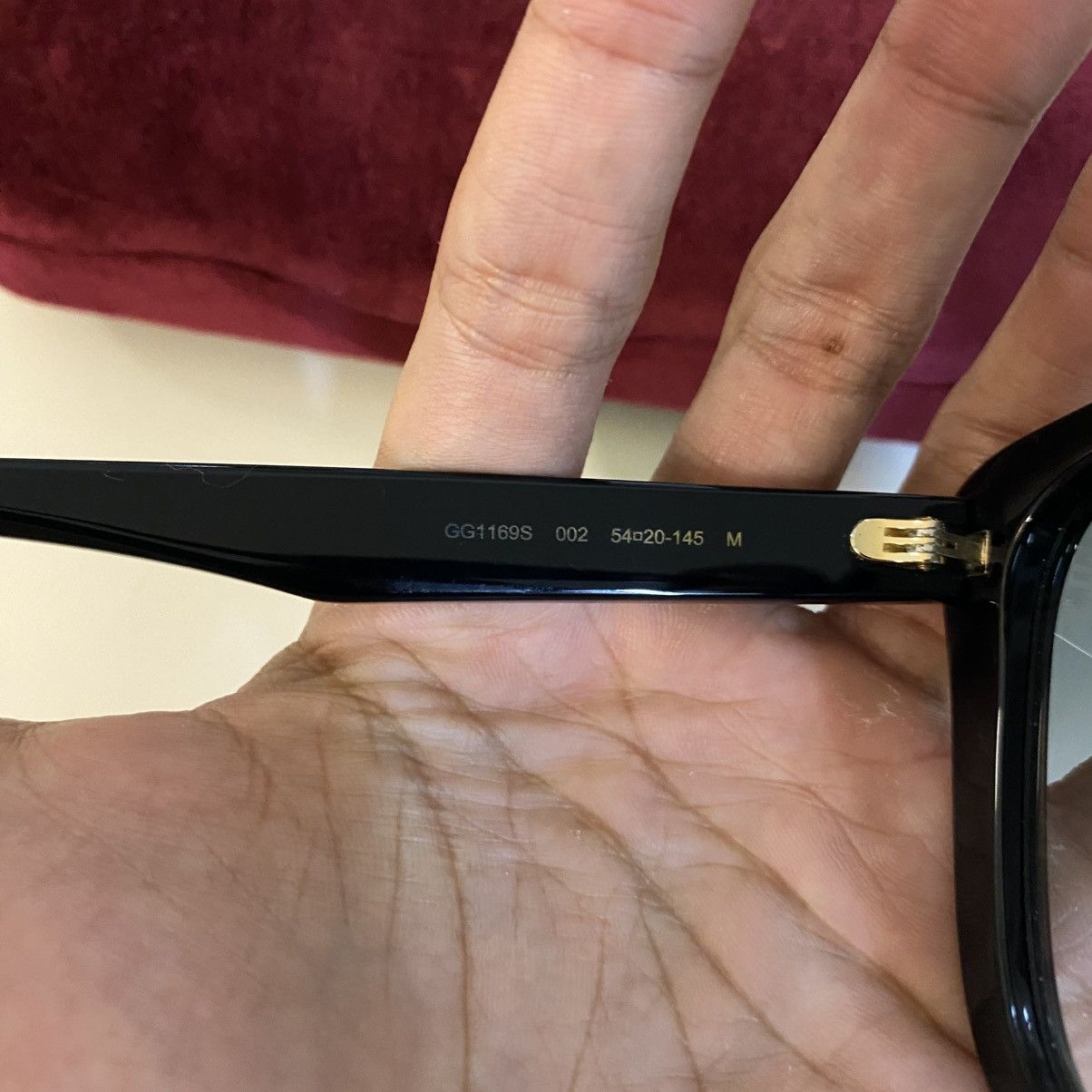 Gucci GENTLY USED GUCCI GG1169S 002 SUNGLASSES SHADES Size ONE SIZE - 6 Thumbnail