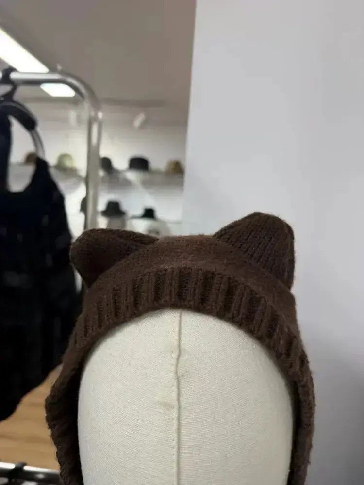Walter Van Beirendonck Walter Van Beirendonck Bear Ears Knitwear Hat Size ONE SIZE - 4 Thumbnail
