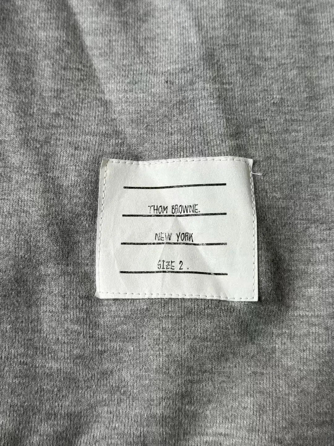Thom Browne thom browne oversized gray sweatshirt. Size US M / EU 48-50 / 2 - 5 Thumbnail