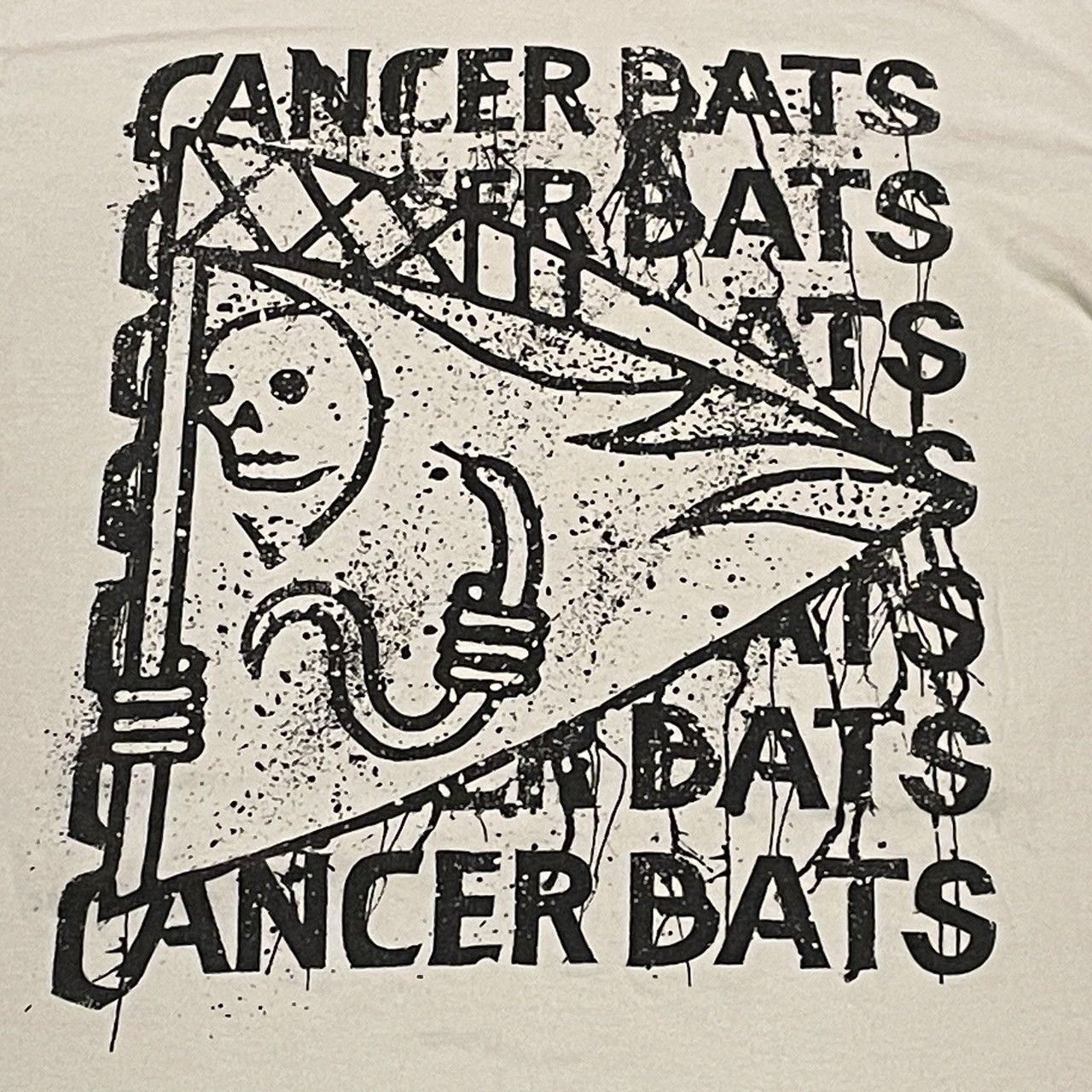Band Tees × Vintage Rare Cancer Bats Band Tour Tee Size US M / EU 48-50 / 2 - 2 Thumbnail