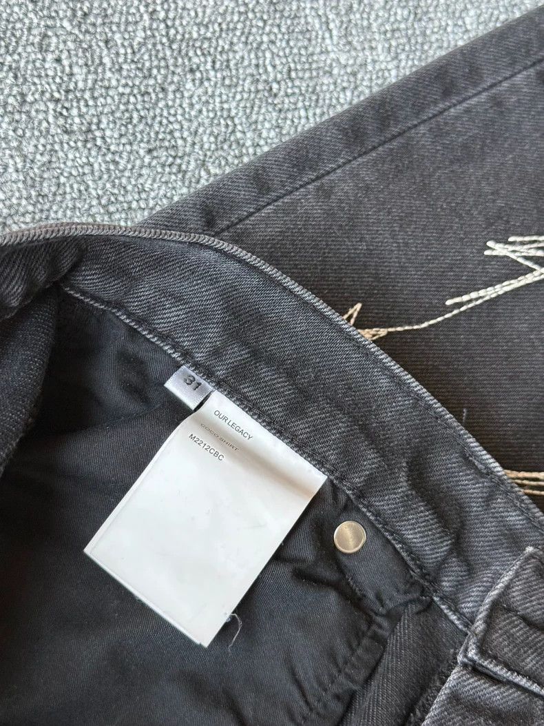 Our Legacy Our Legacy Lightning straight leg jeans Size US 31 - 4 Thumbnail